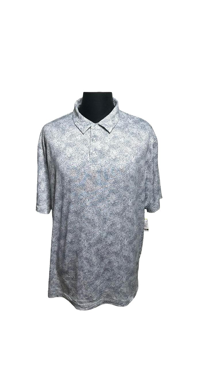 Ben Hogan Performance Men’s Confetti Print Short Sleeve Golf Polo