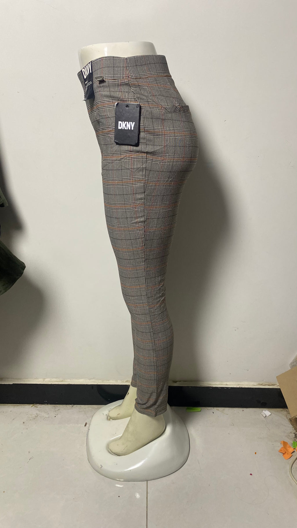 DKNY WOMENS CHECK PANT