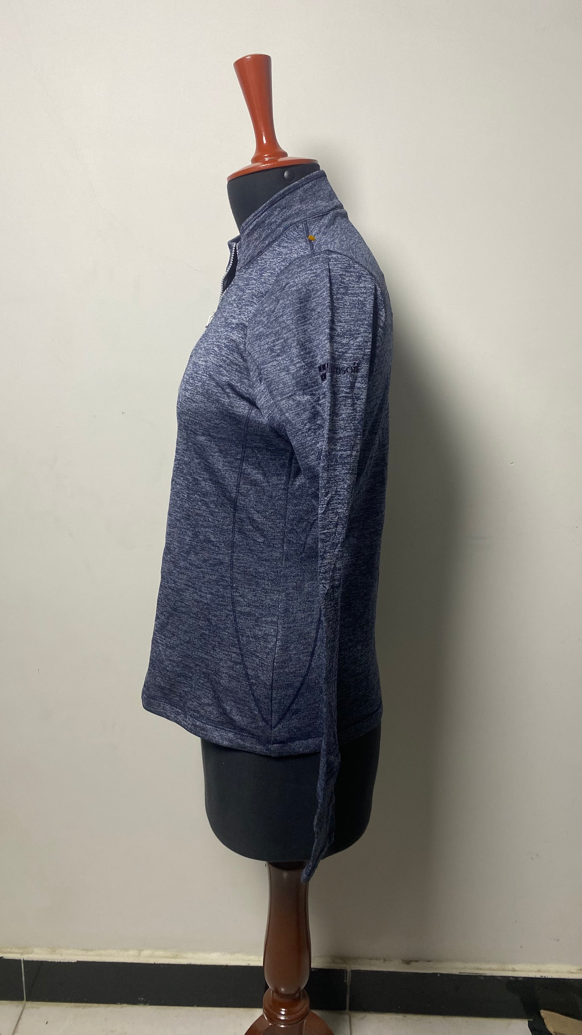 ADIDAS WOMENS 1/4 ZIP TACK TOP