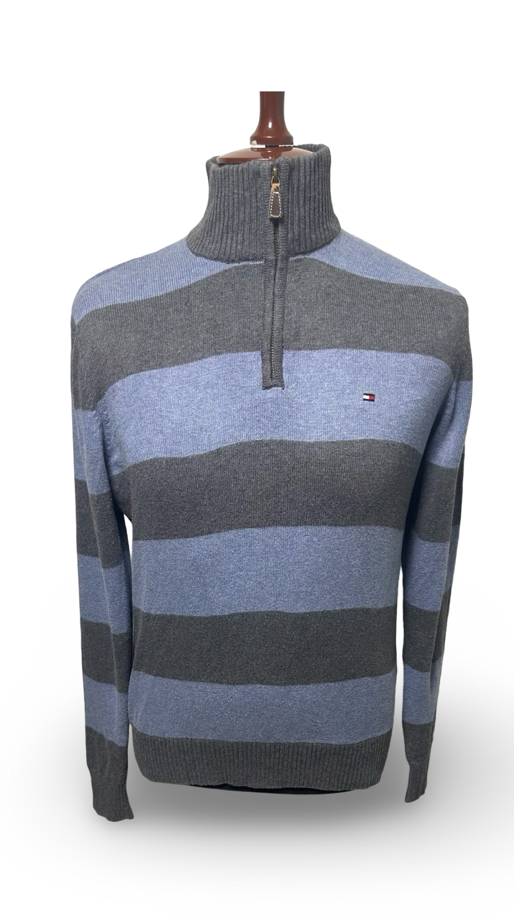 VINTAGE TOMMY HILFIGER MENS 1/4 ZIP