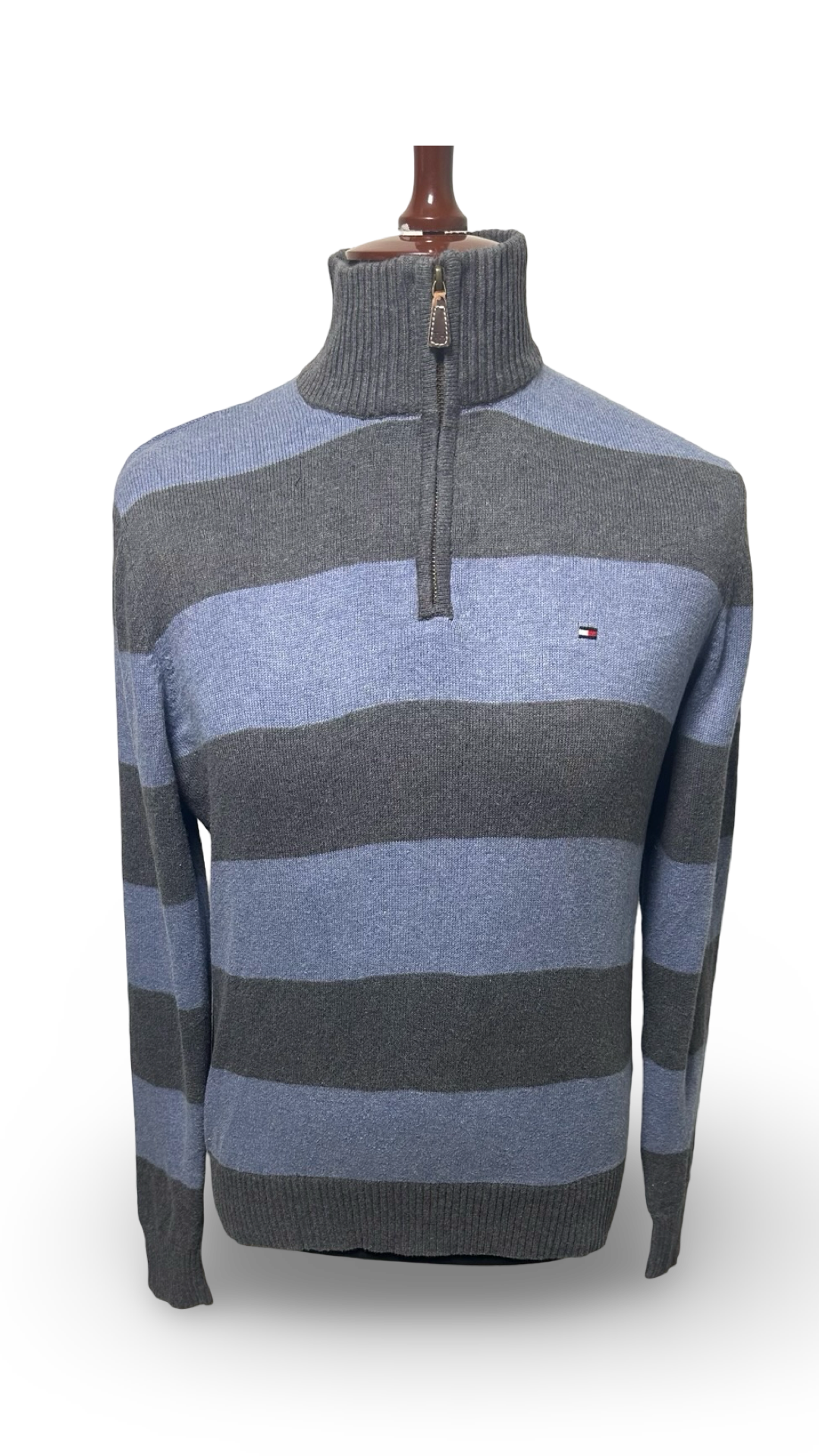 VINTAGE TOMMY HILFIGER MENS 1/4 ZIP