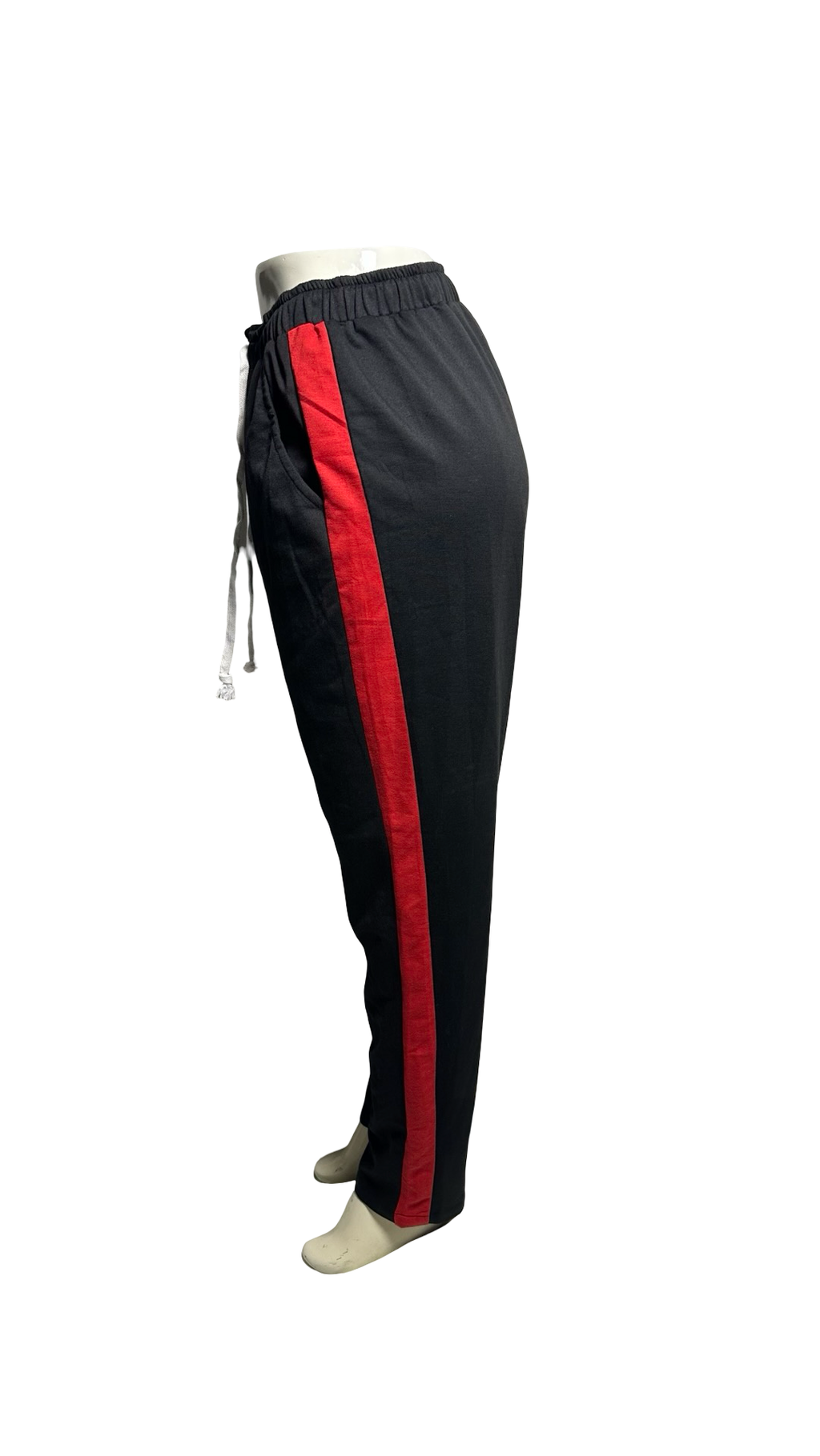 Shein Womens Sweatpants black and red colour
