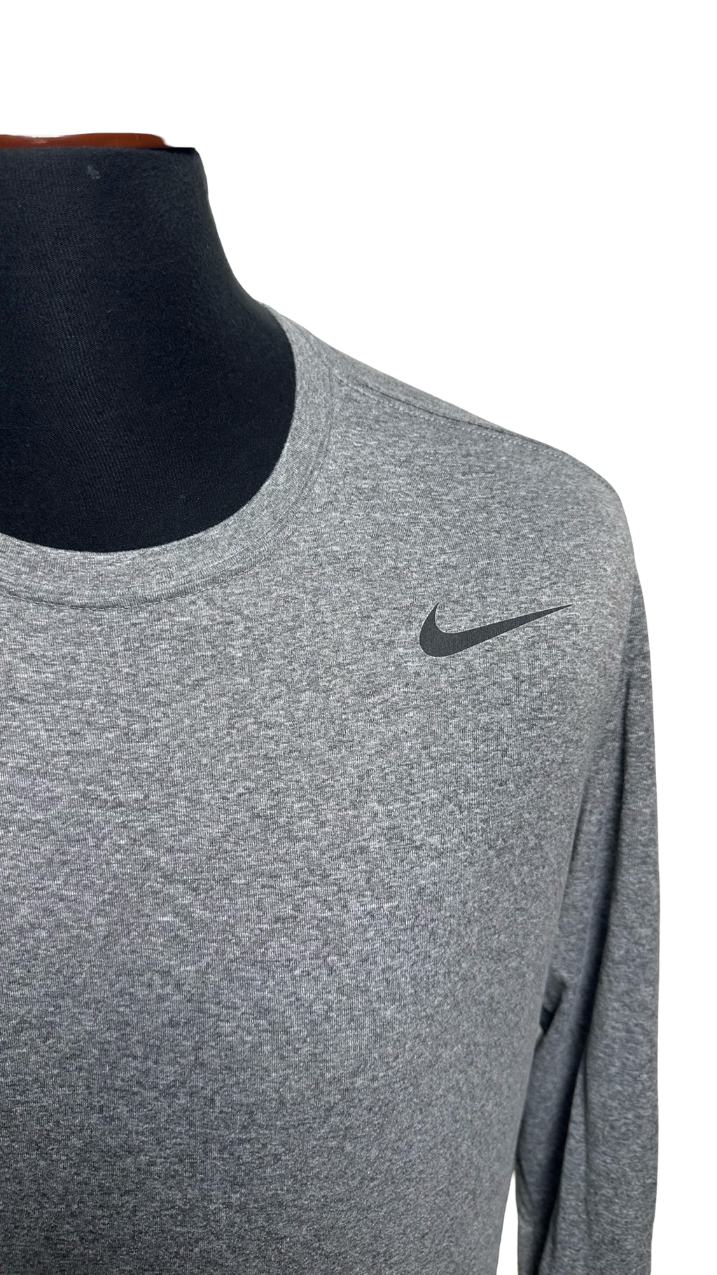 Nike Dri-Fit long sleeve Active Wear shirt for men Grey