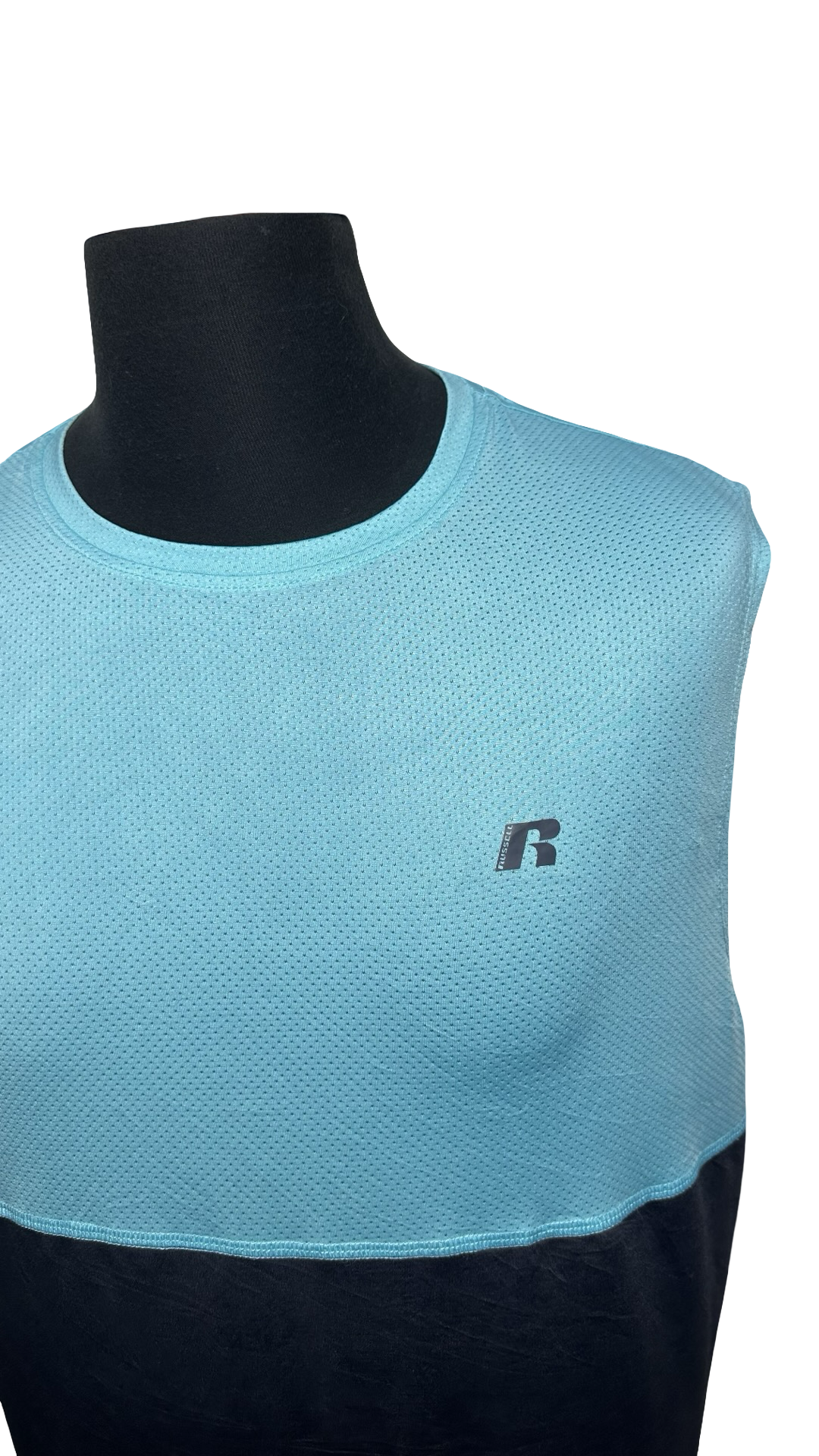 RUSSEL MENS ACTIVE WEAR SLEEVELESS TANK TOP LARGE