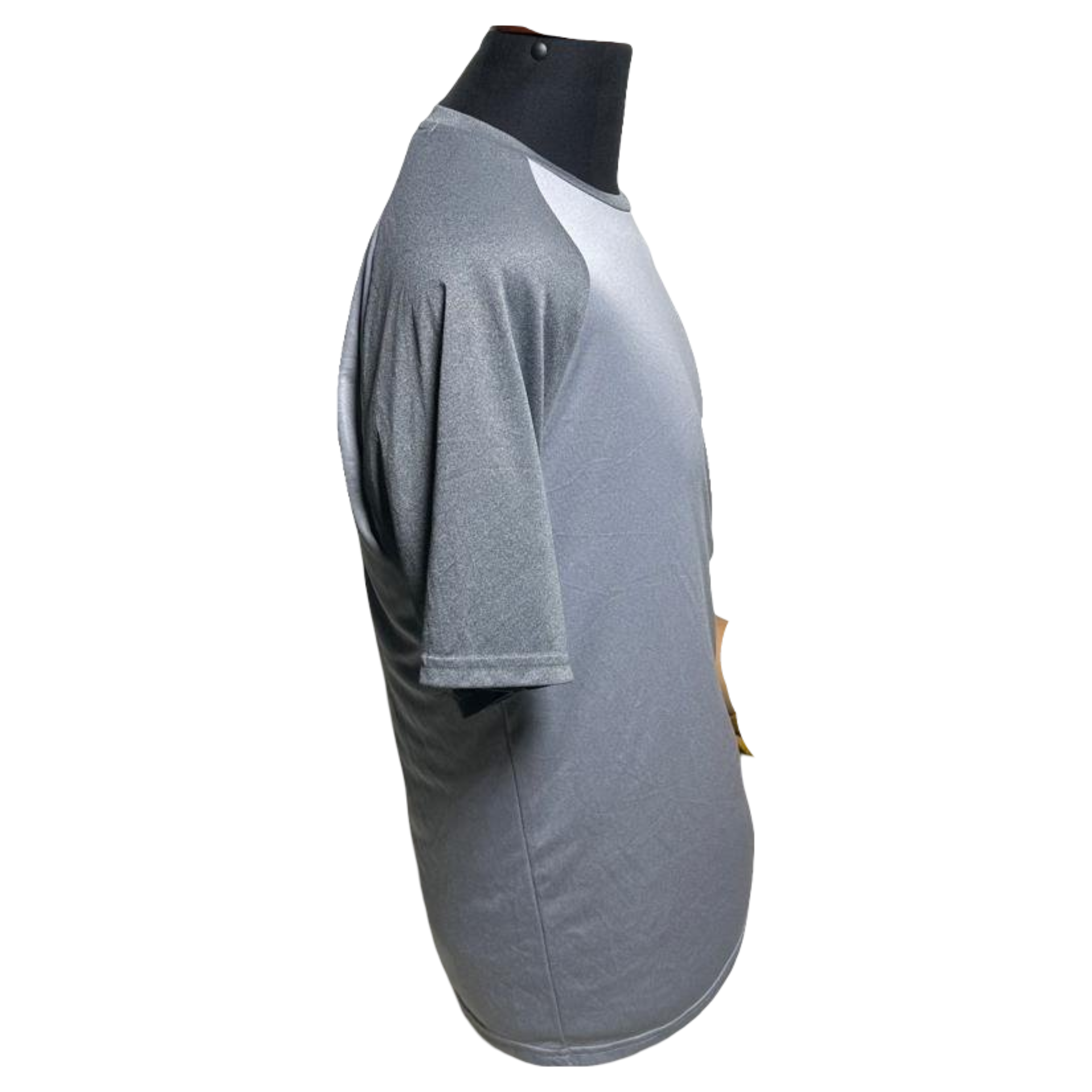 Under Armour HEAT GEAR Mens Gray Crew Neck Short Sleeve Athletic