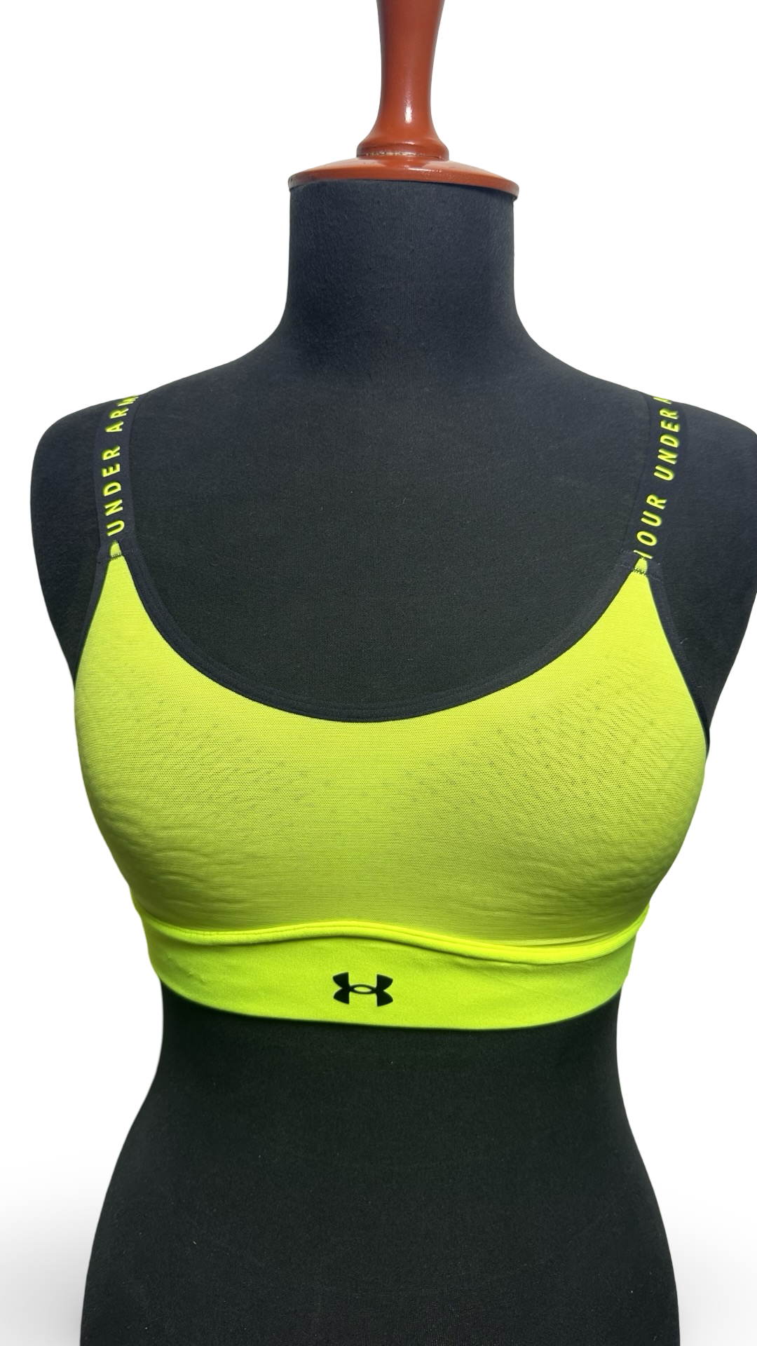 UNDER ARMOUR SPORTS BRA NEON GREEN