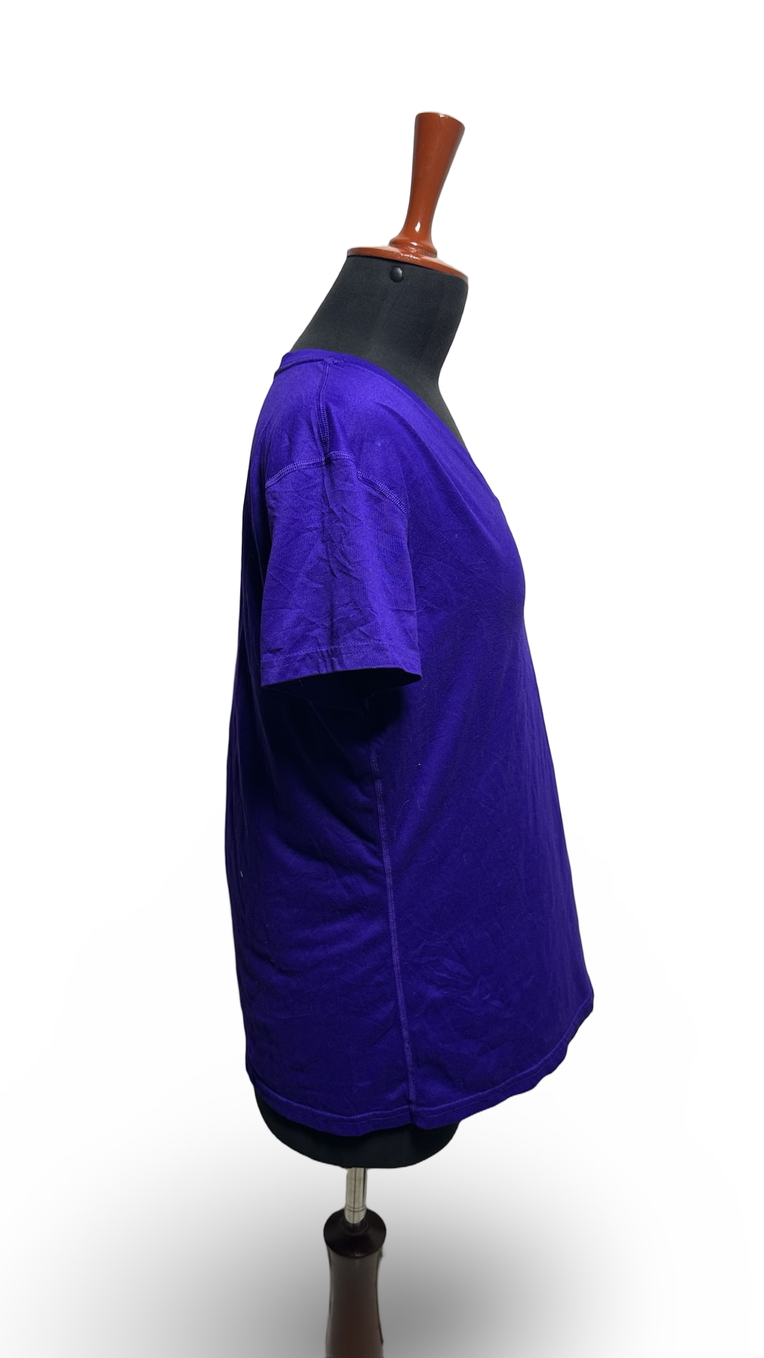 NIKE WOMENS DRI FIT T-SHIRT PURPLE