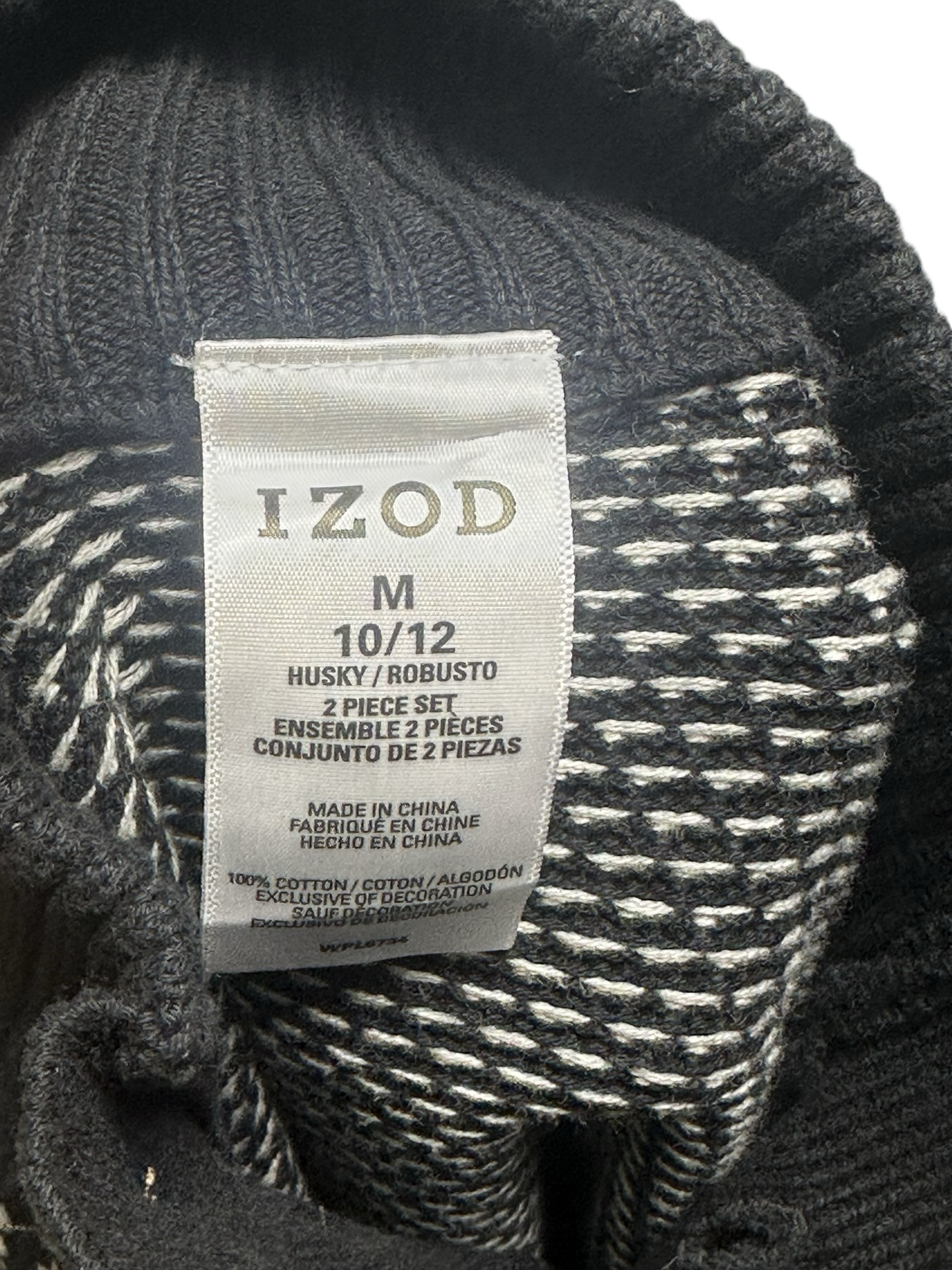 IZOD Mens T Neck Windproof Sweater