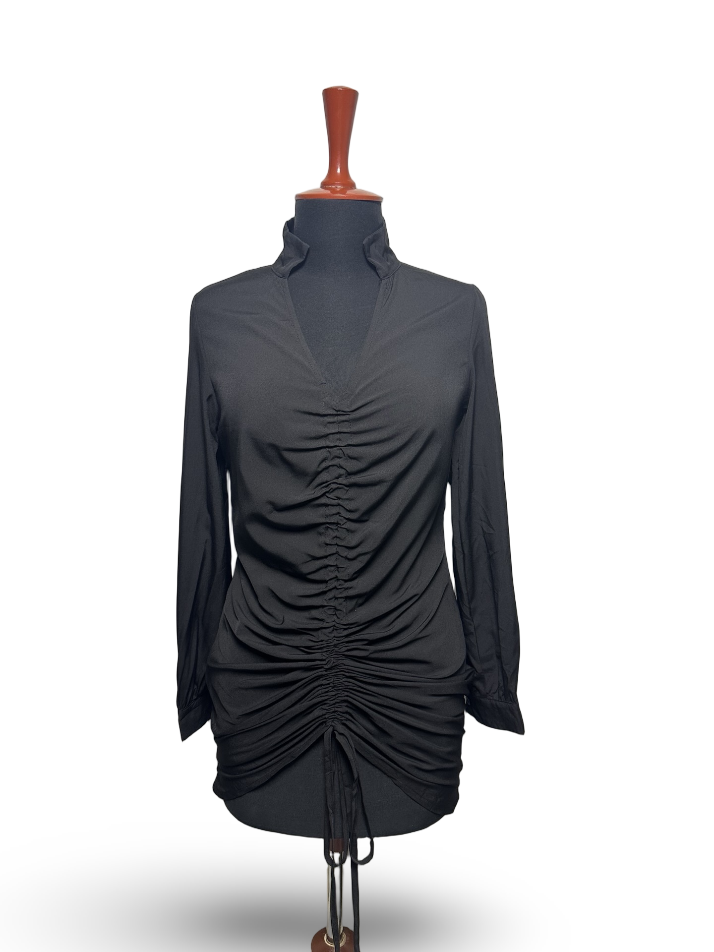 Snow Rhyme Ruched dress
