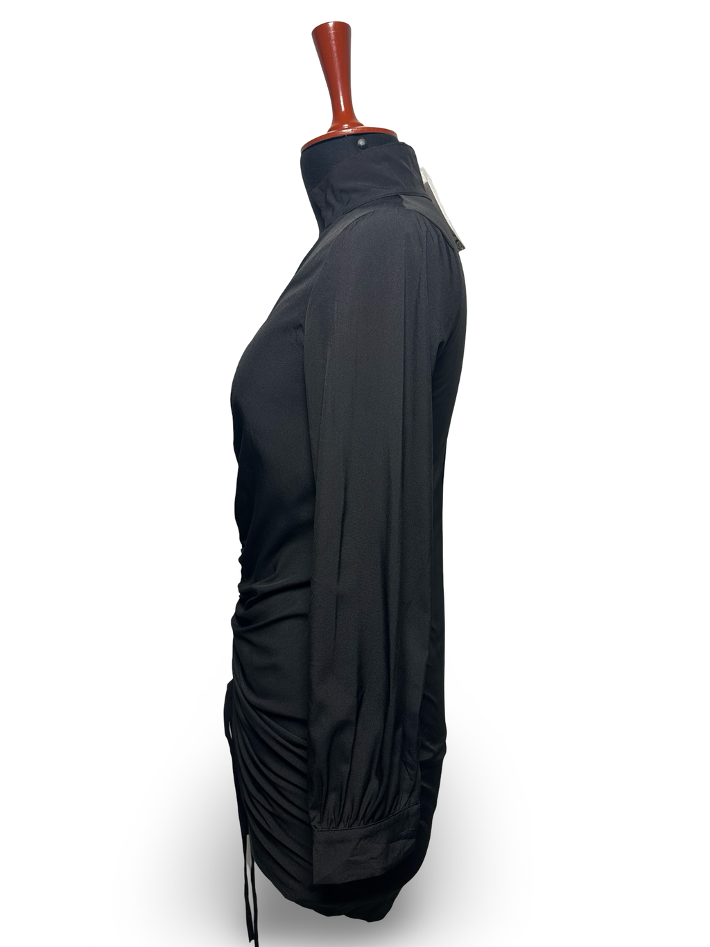 Snow Rhyme Ruched dress