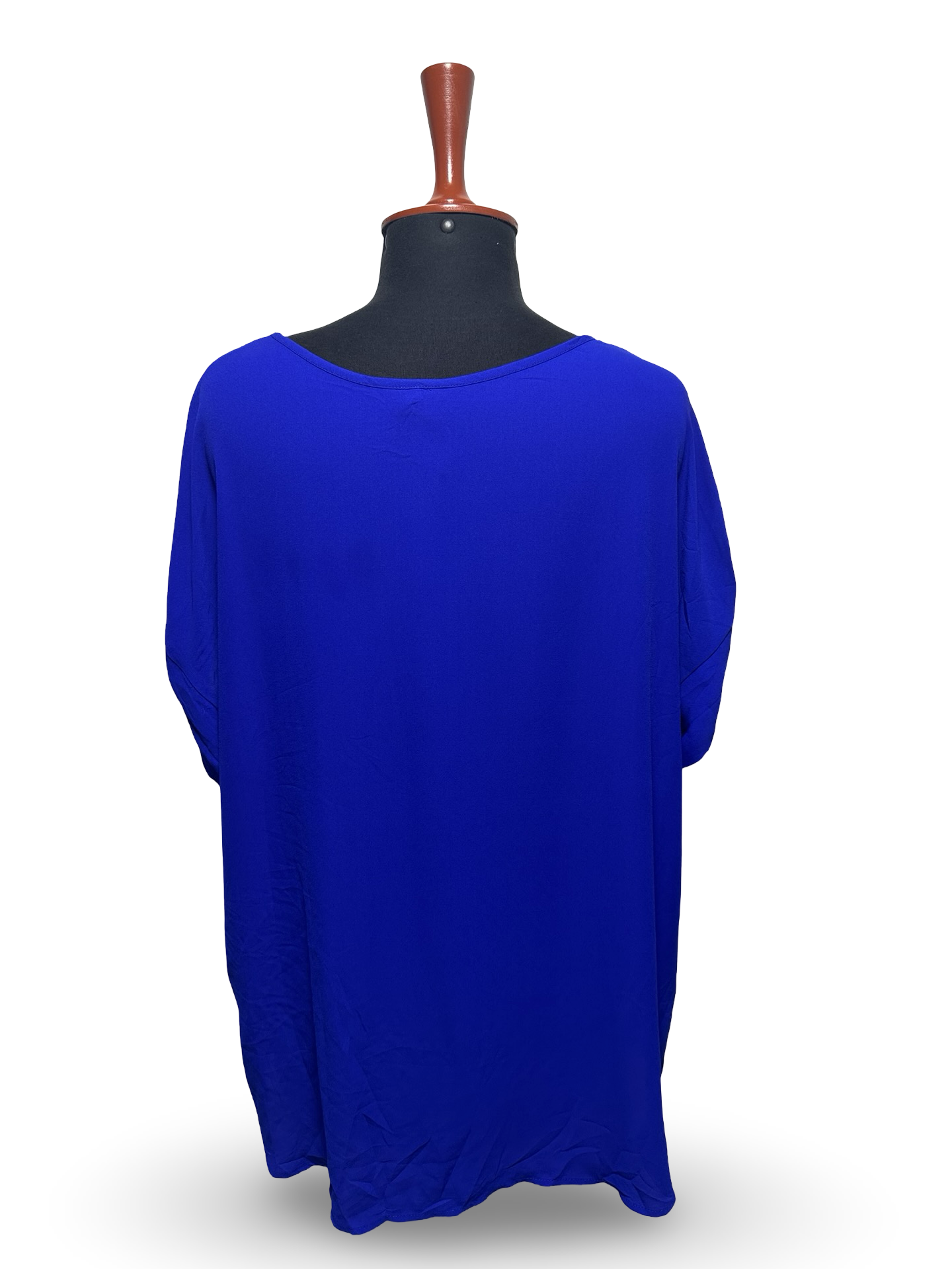 Trendy Round Neck T Shirt Solid Color Pullover Blouse
