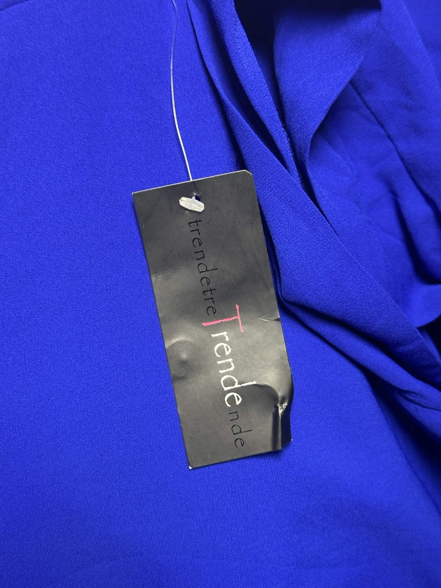Trendy Round Neck T Shirt Solid Color Pullover Blouse