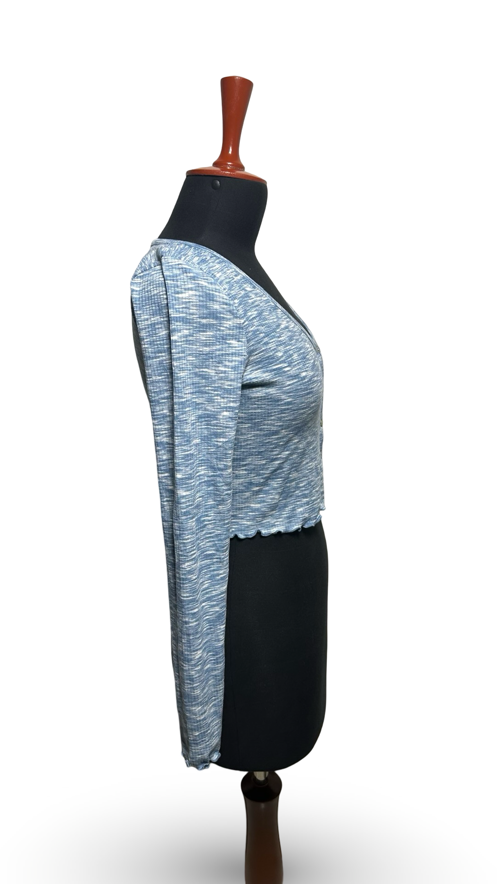 American Eagle Soft and Sexy Plush Womens Cropped Cardigan Sweater