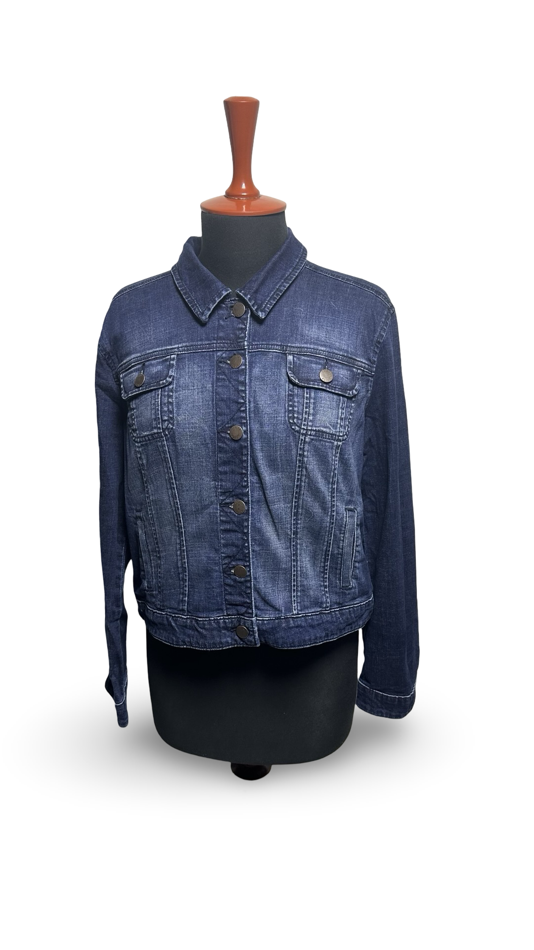 ELLE Women's Classic Casual Denim Jean Jacket