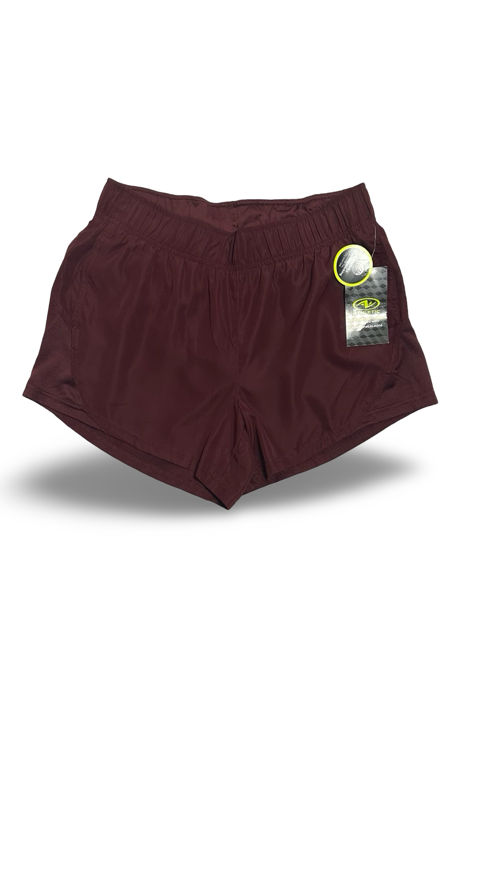 Athletic Works Running Shorts Built-In Liner Front Pockets