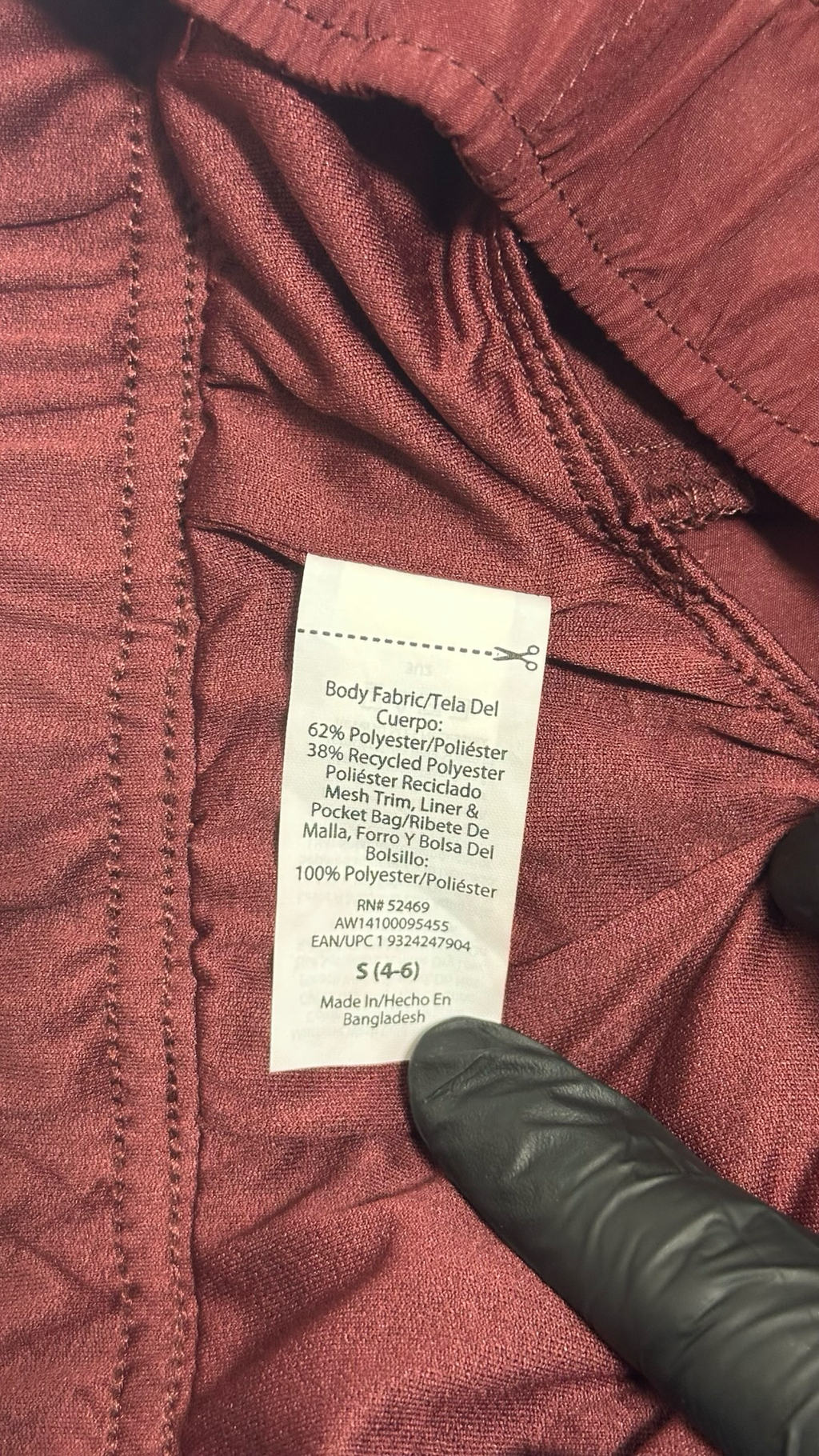Athletic Works Running Shorts Built-In Liner Front Pockets