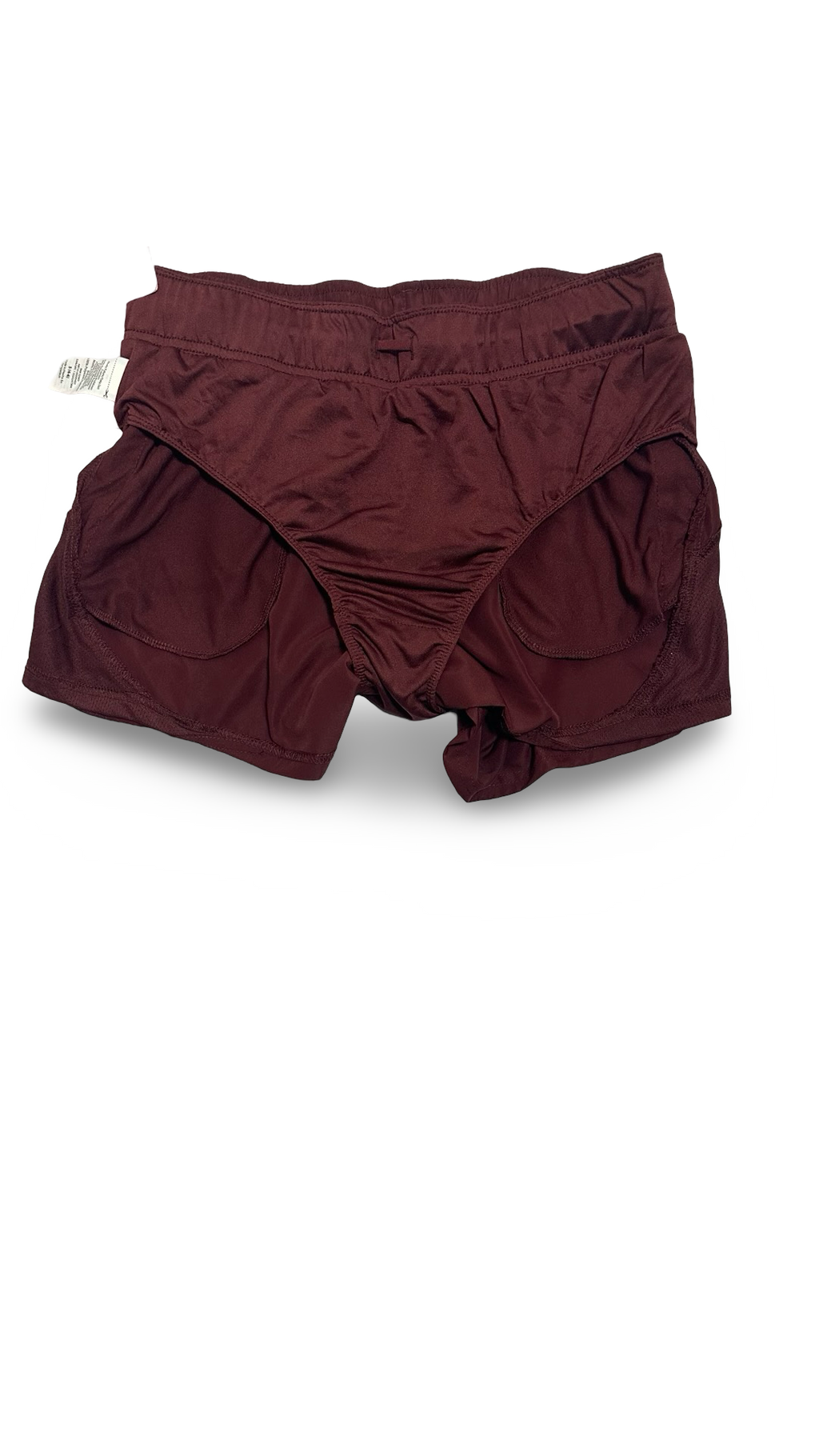 Athletic Works Running Shorts Built-In Liner Front Pockets