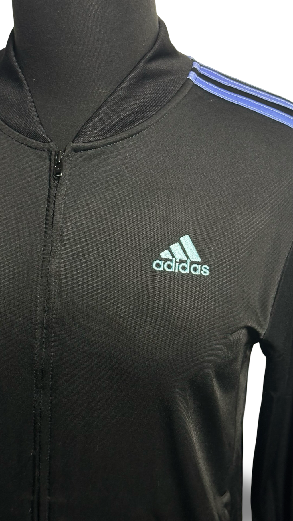 Adidas Track Jacket Black Orbit Violet