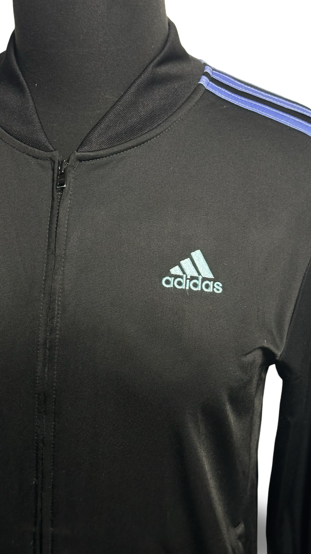 Adidas Track Jacket Black Orbit Violet