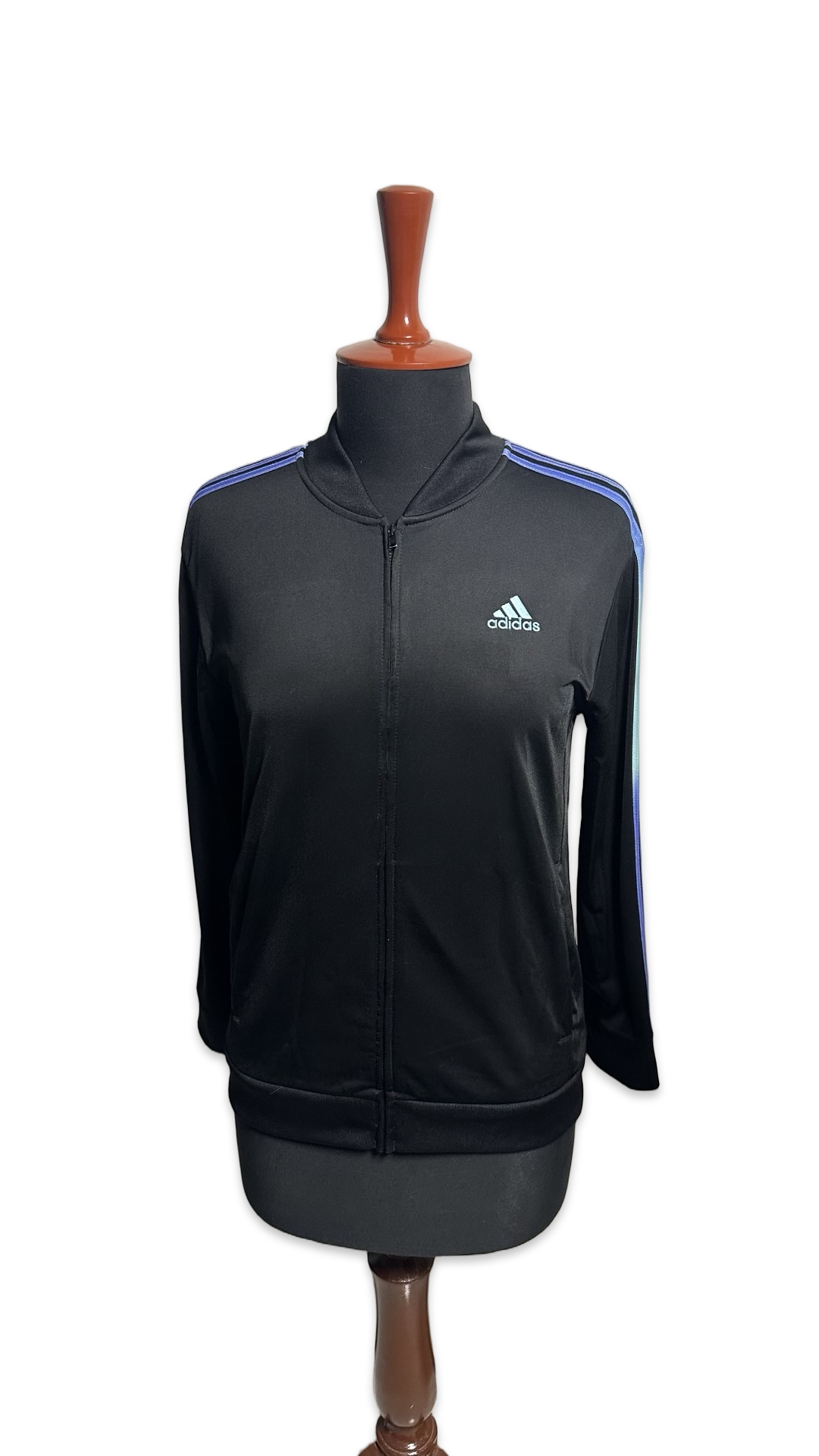 Adidas Track Jacket Black Orbit Violet