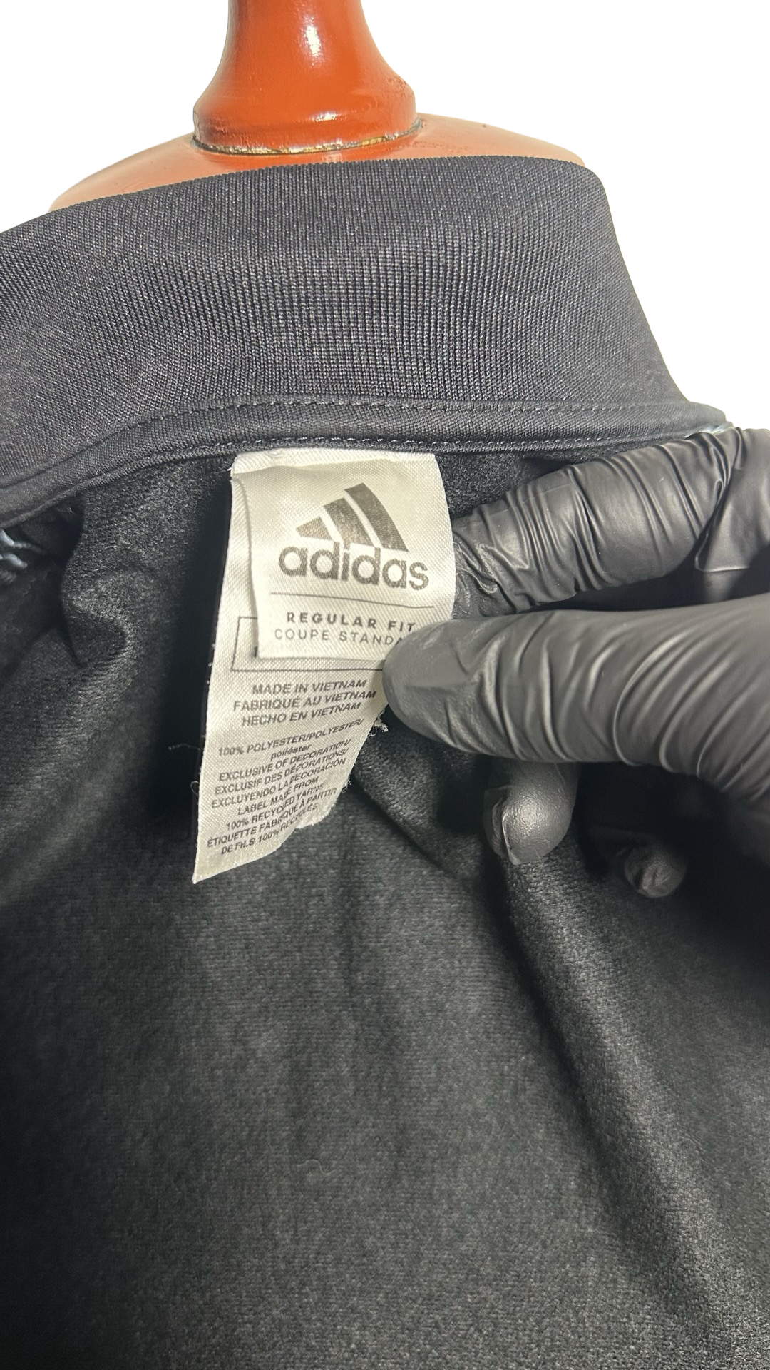 Adidas Track Jacket Black Orbit Violet