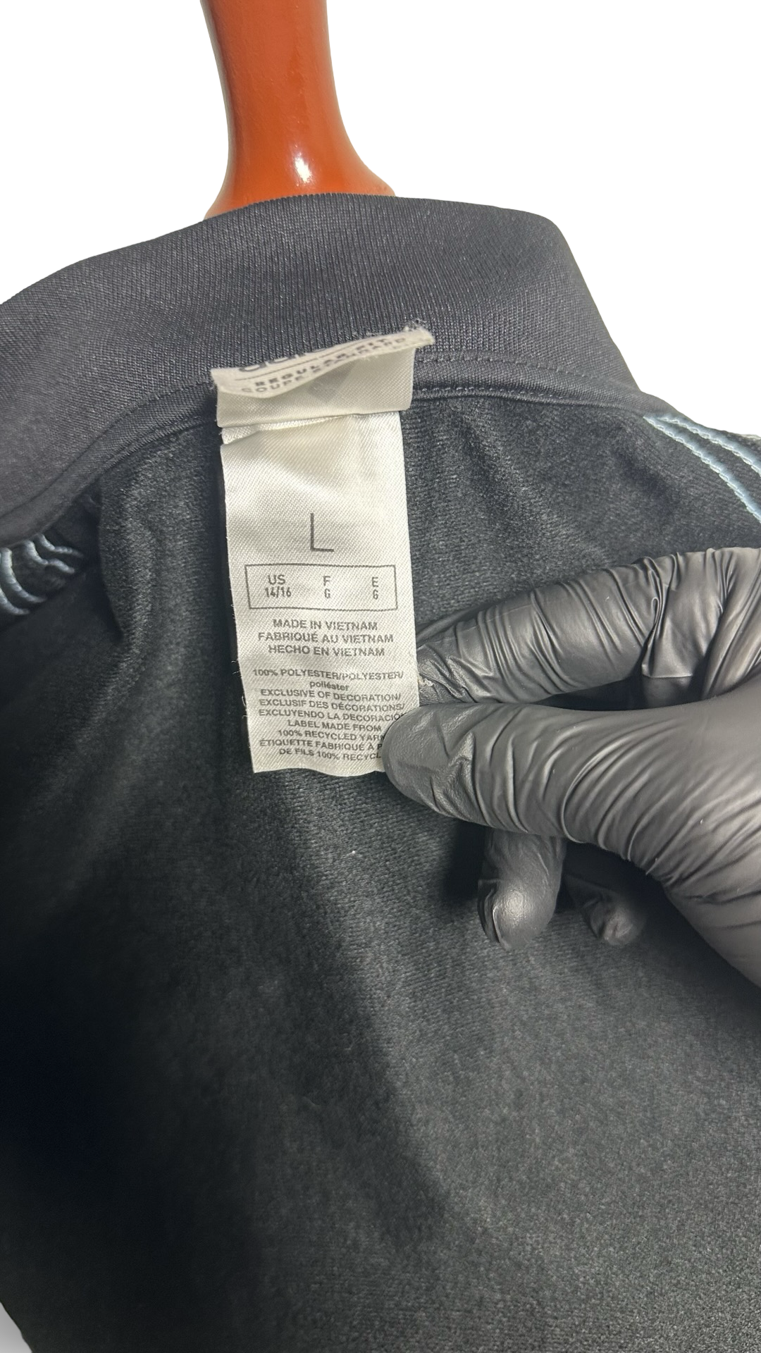 Adidas Track Jacket Black Orbit Violet