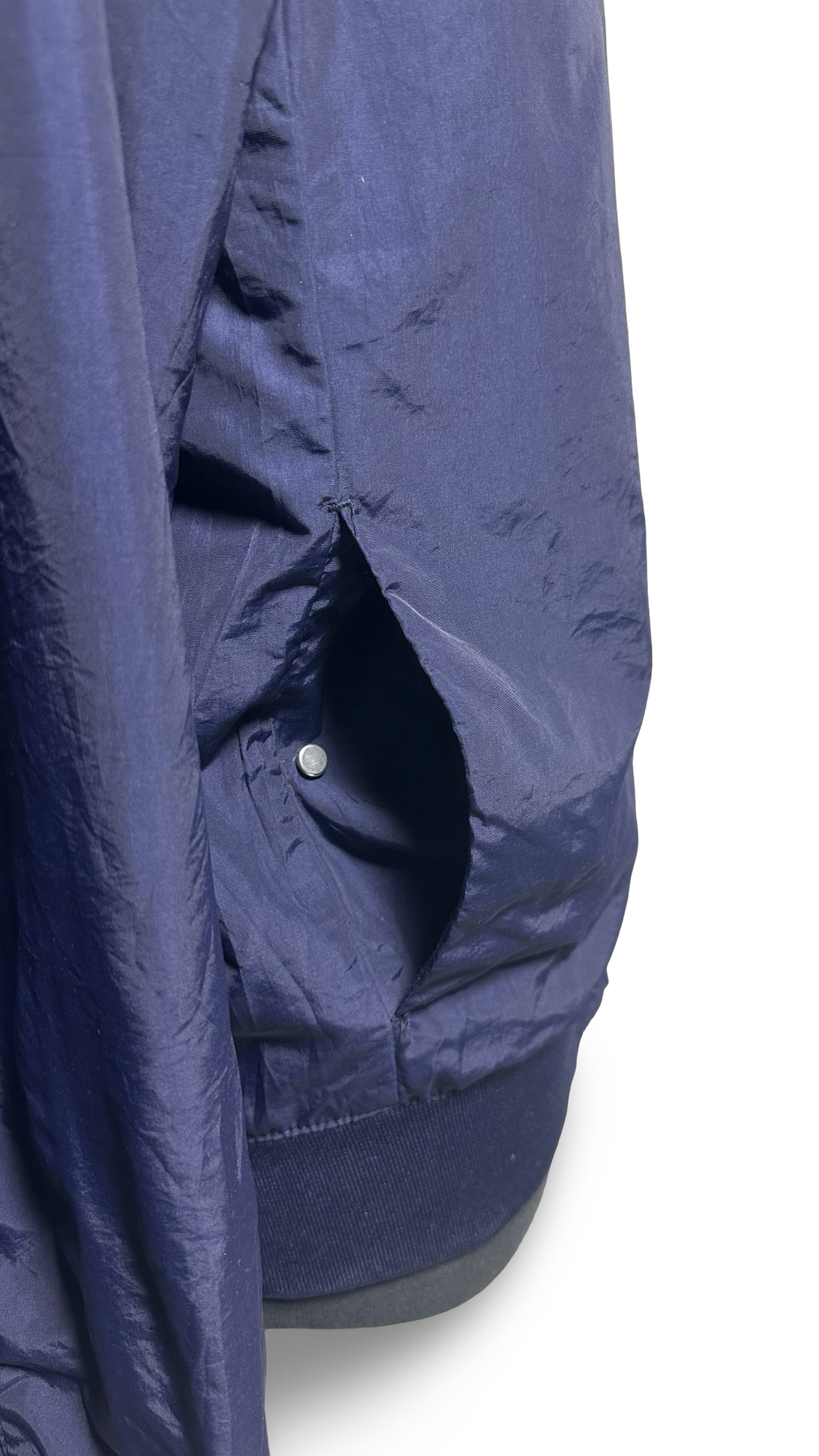 H&M Mens Blue Bomber Jacket