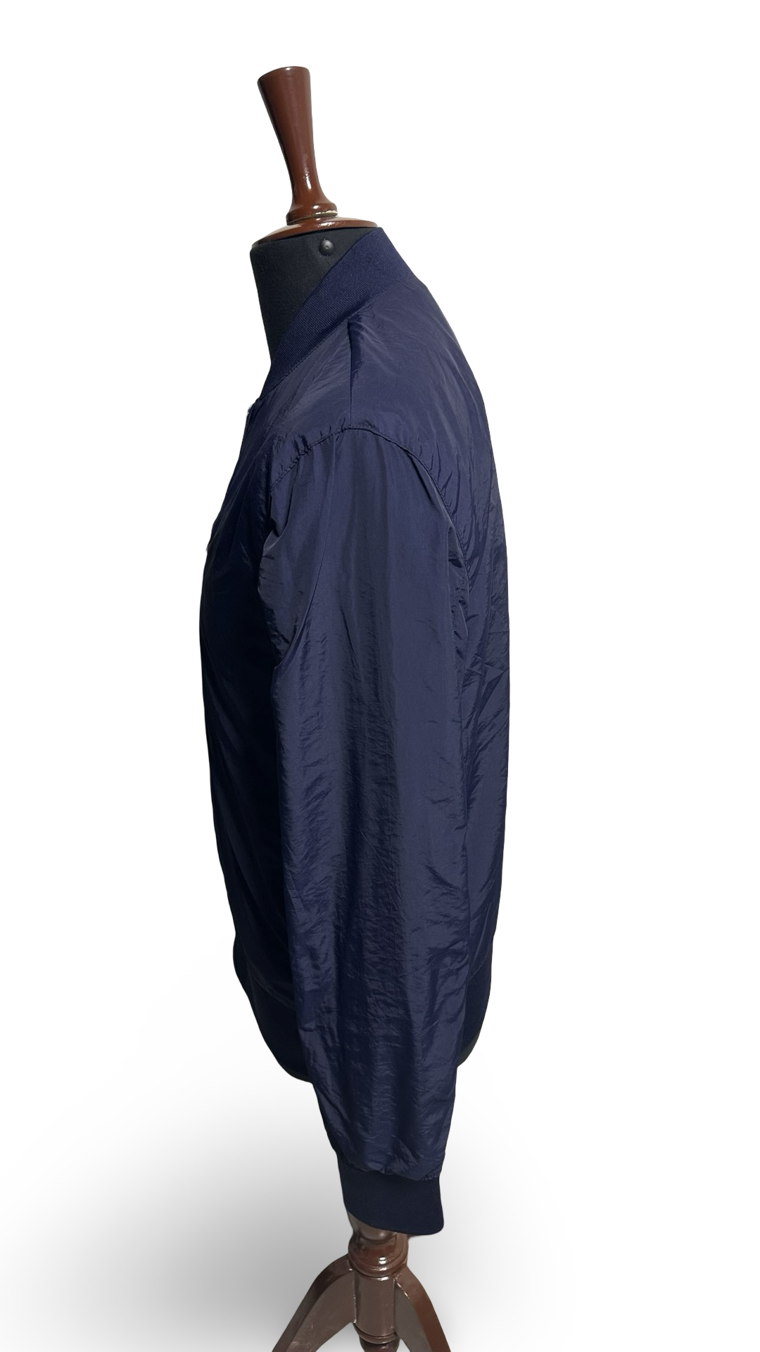 H&M Mens Blue Bomber Jacket