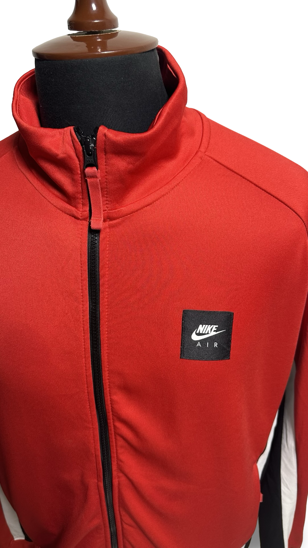 Nike Men's Lifestyle Red Zip up Jacket