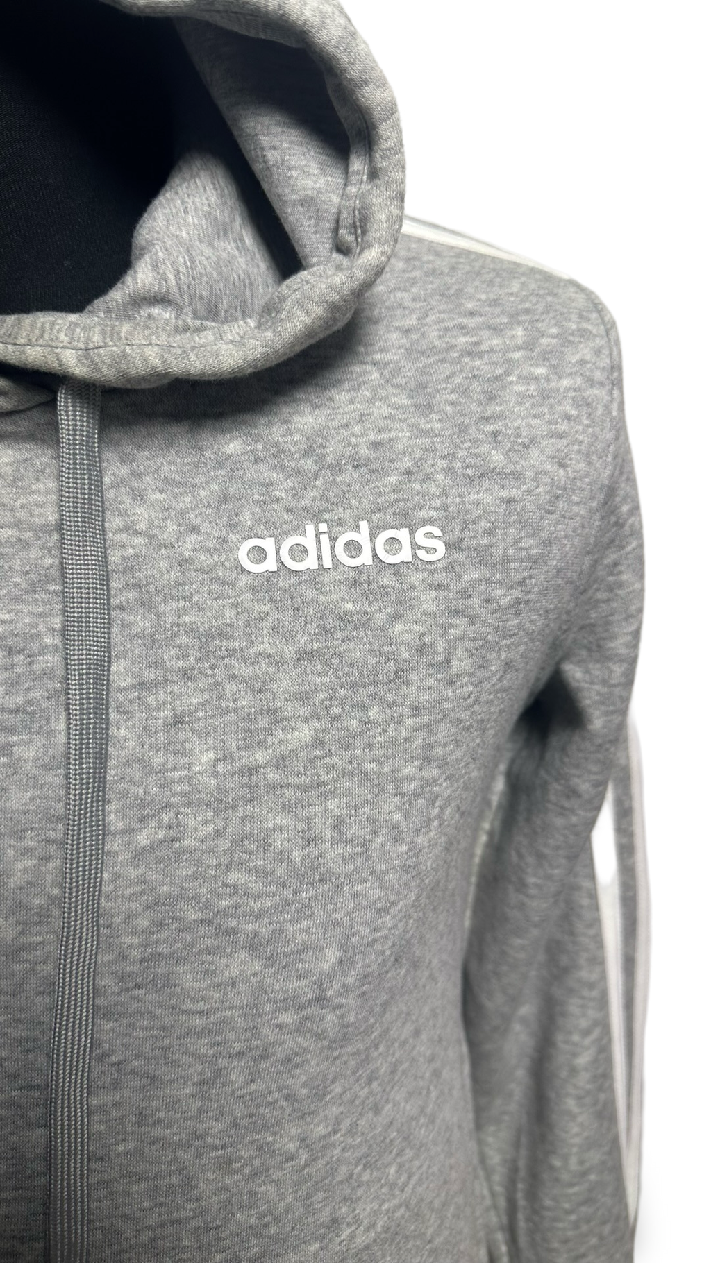 Adidas Gray Pullover Hoodie Sweatshirt
