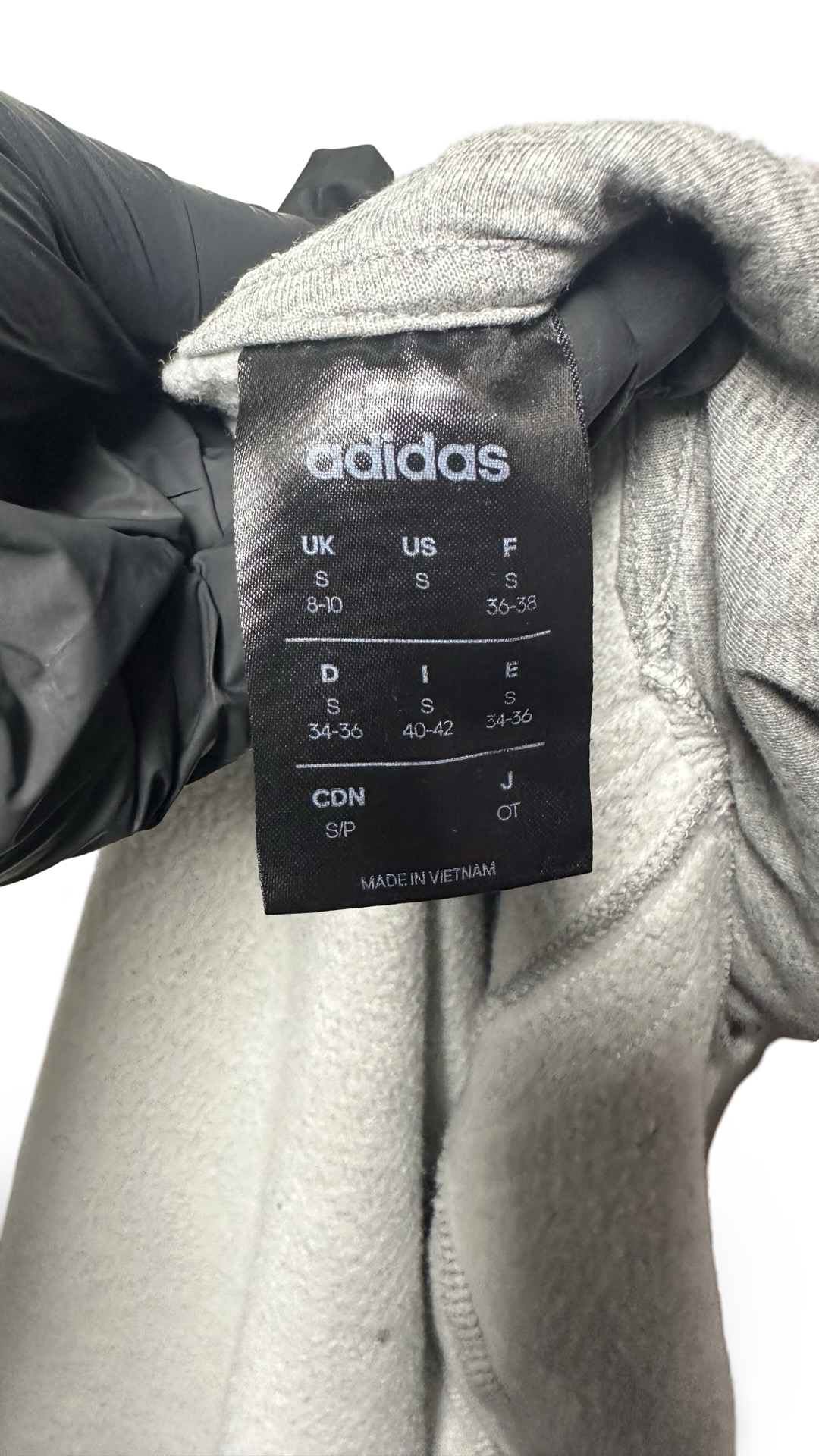 Adidas Gray Pullover Hoodie Sweatshirt