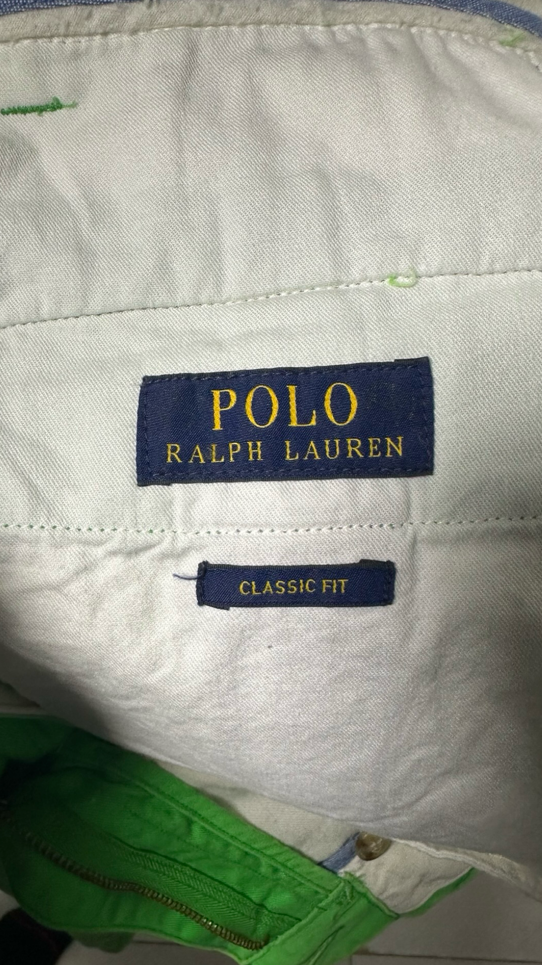 Polo by Ralph, Lauren, chino shorts, embroidered surfboard and shark
