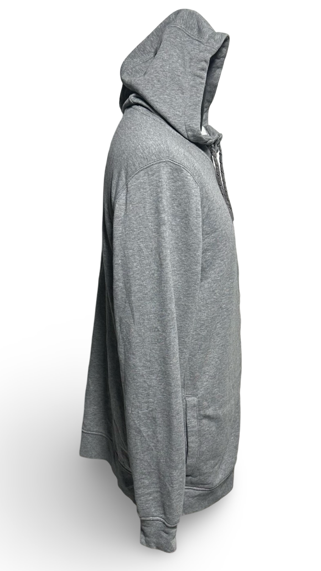 New Puma- Classics Logo Full Zip Hoodie Grey Heather Size Large