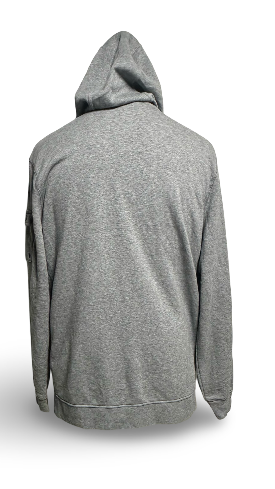 New Puma- Classics Logo Full Zip Hoodie Grey Heather Size Large