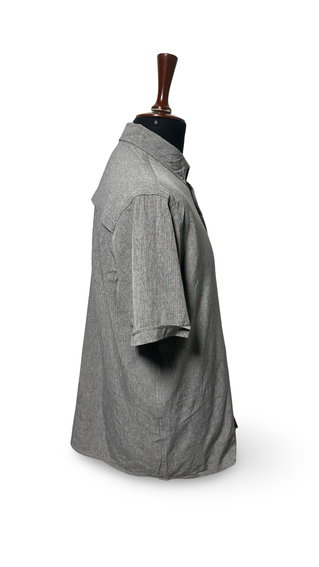 NEW Canada Sportswear Men Charcoal Shirt Size S Short Sleeve Button Weather Gear