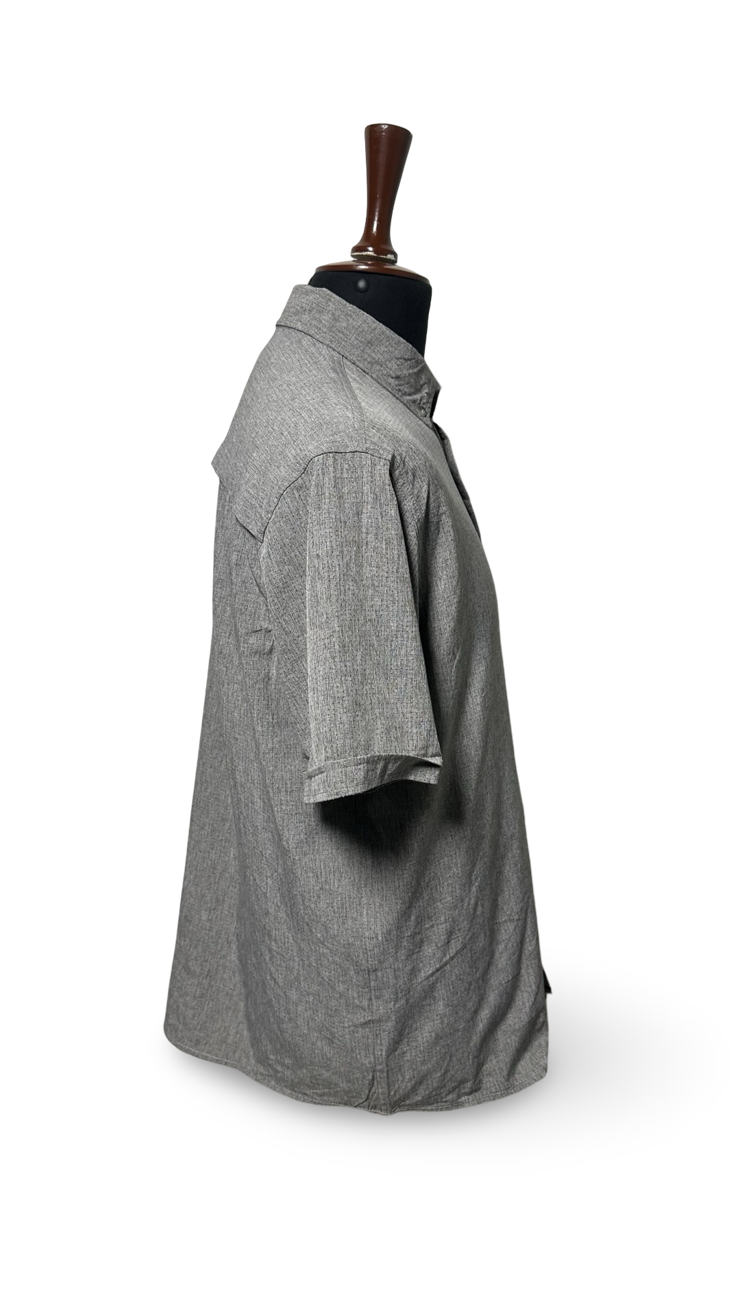 NEW Canada Sportswear Men Charcoal Shirt Size S Short Sleeve Button Weather Gear