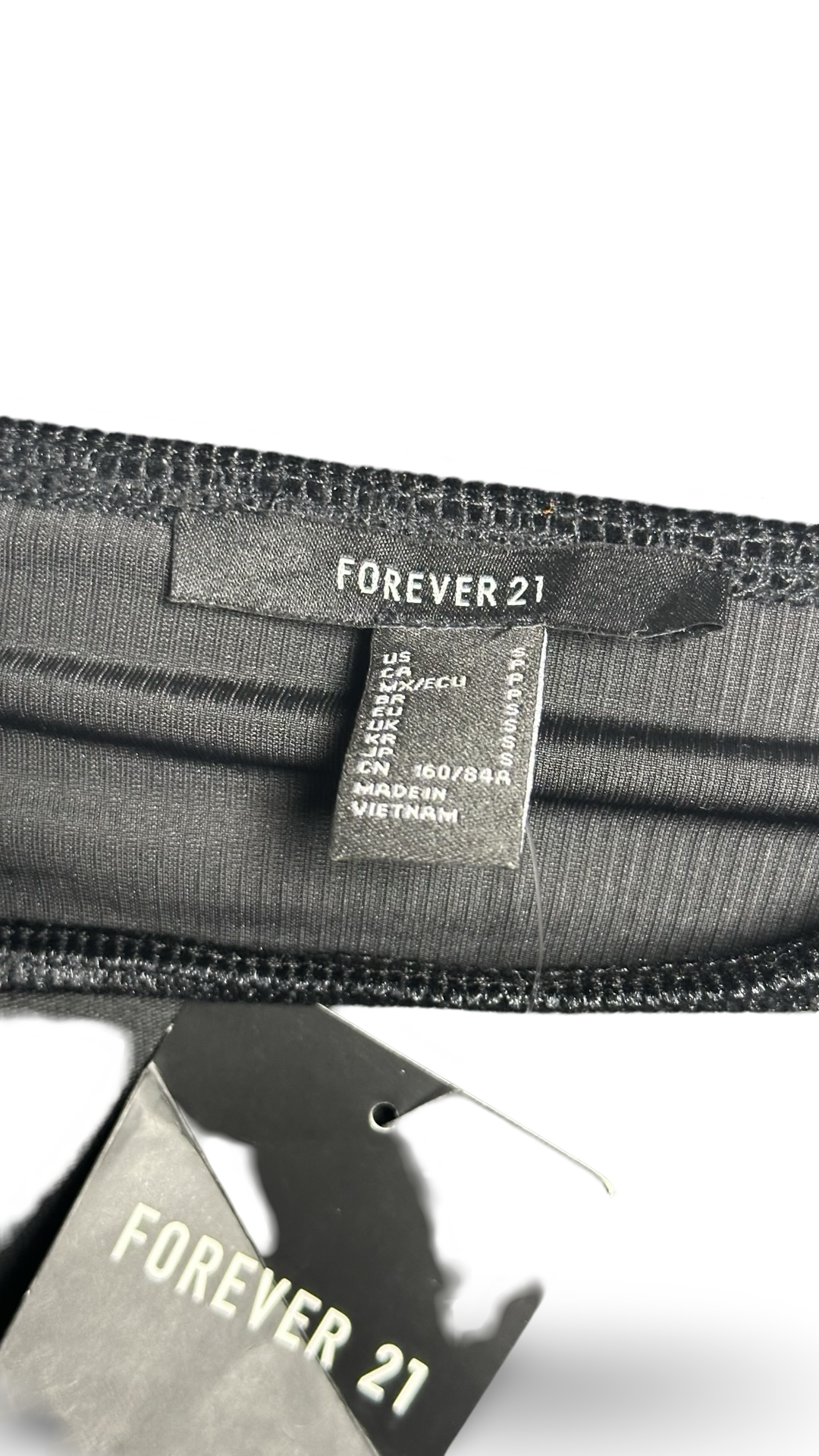 FOREVER 21 Black Crop top