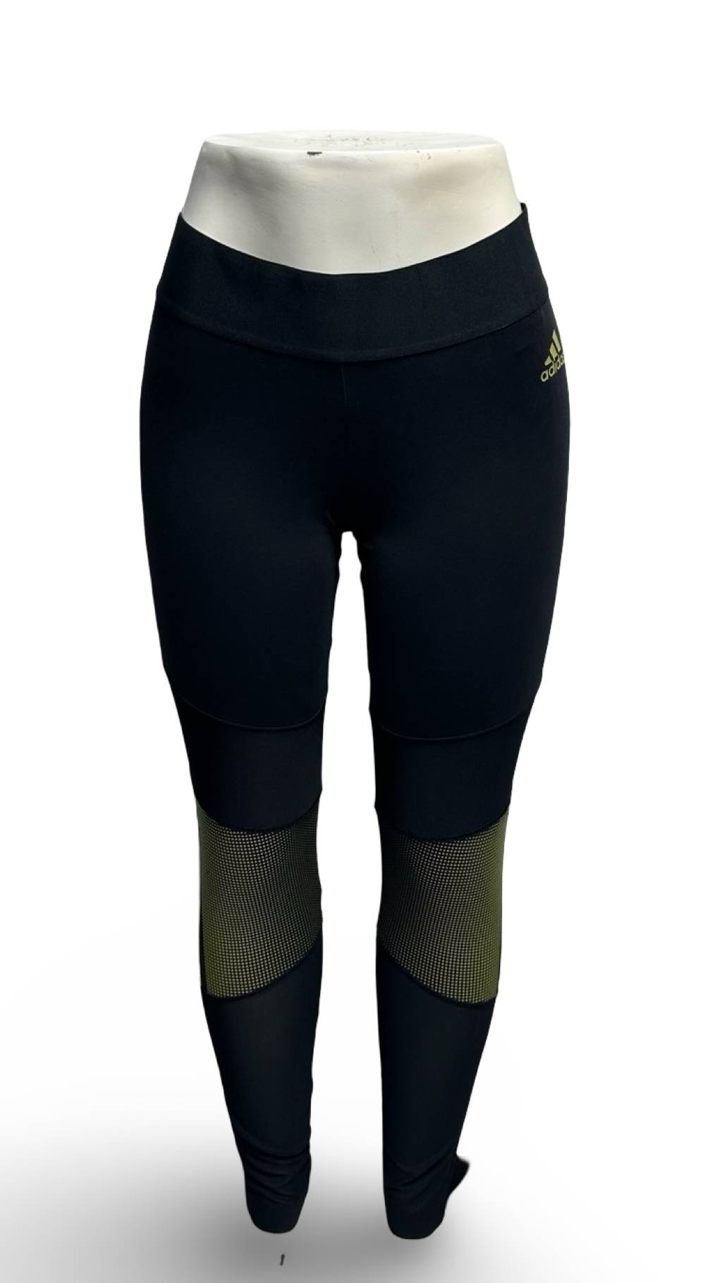 Adidas ID Mesh Glam Athletic Workout Training Leggings black