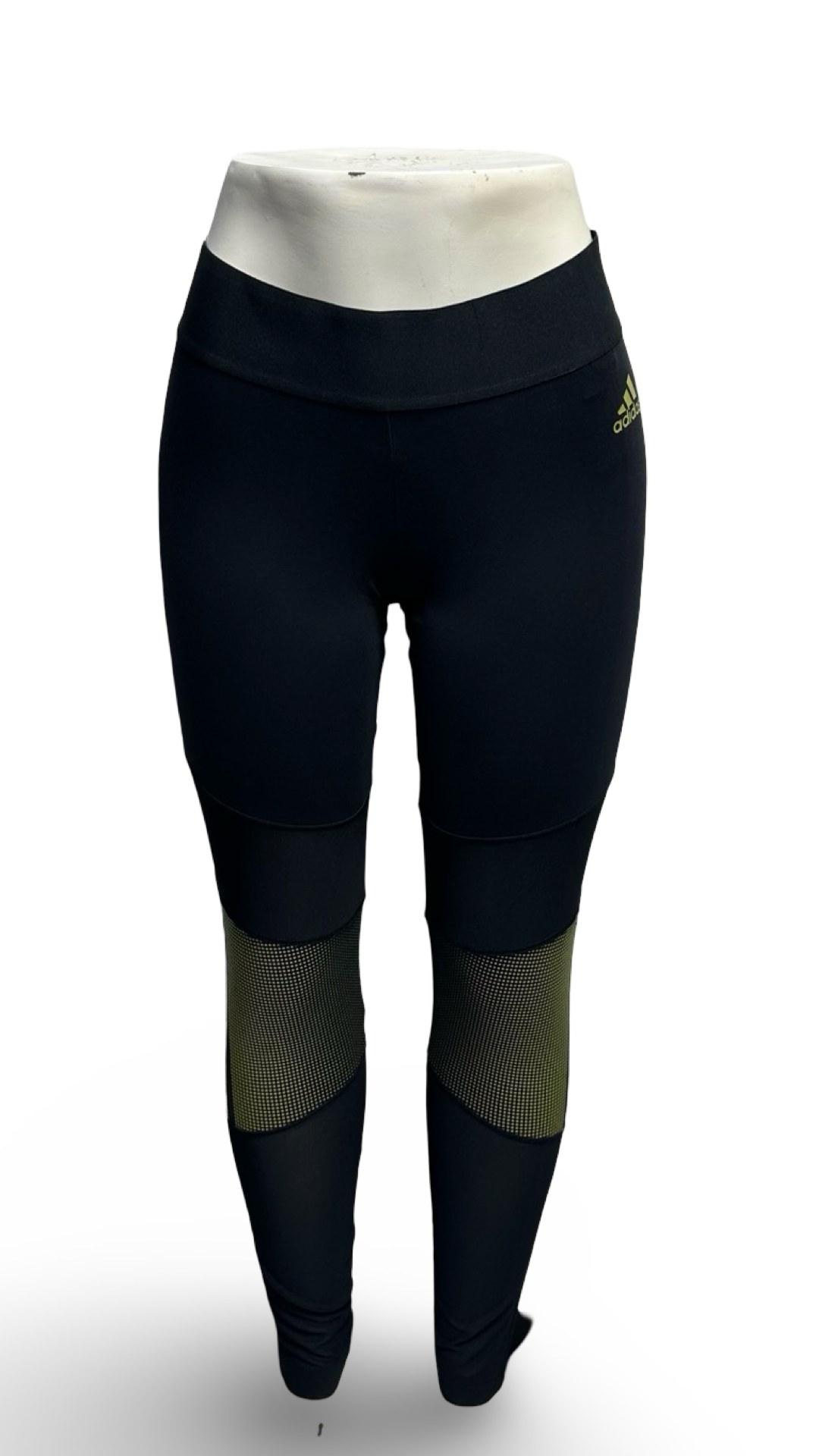 Adidas ID Mesh Glam Athletic Workout Training Leggings black