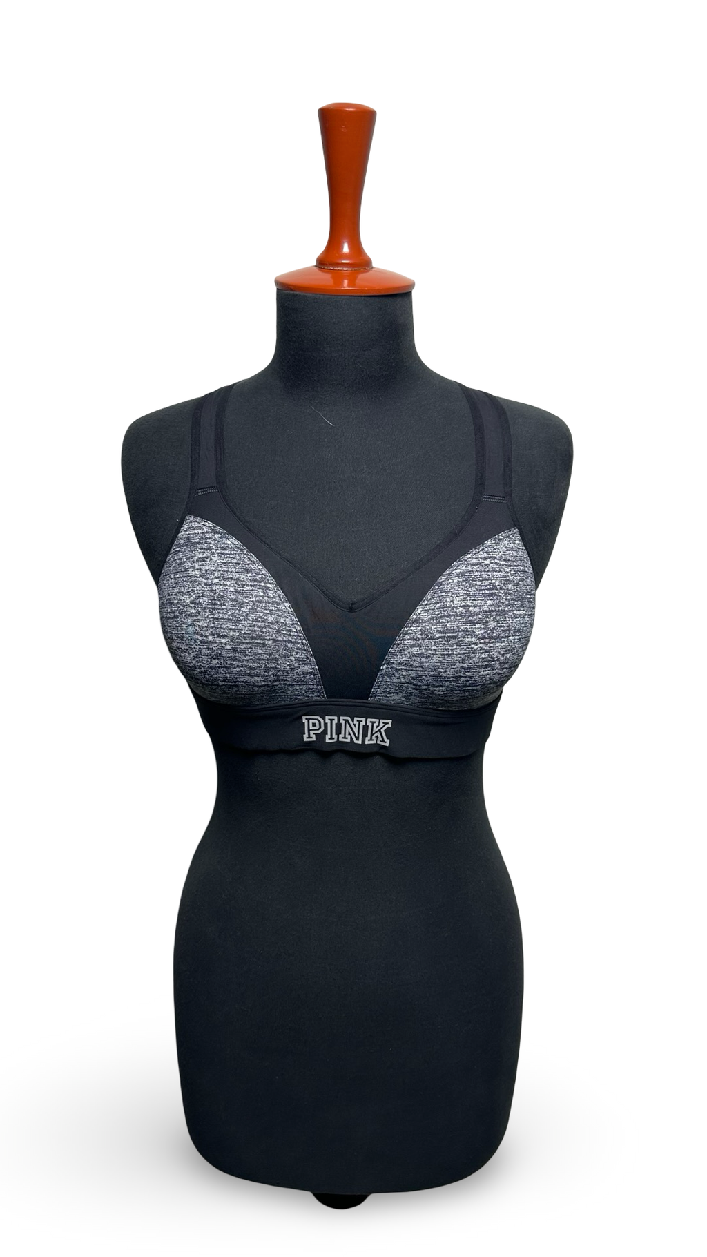 victoria secret grey sports bra