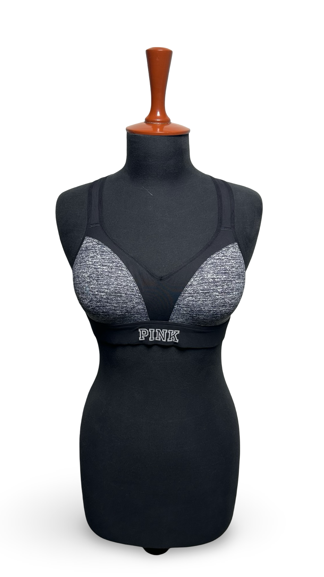 victoria secret grey sports bra