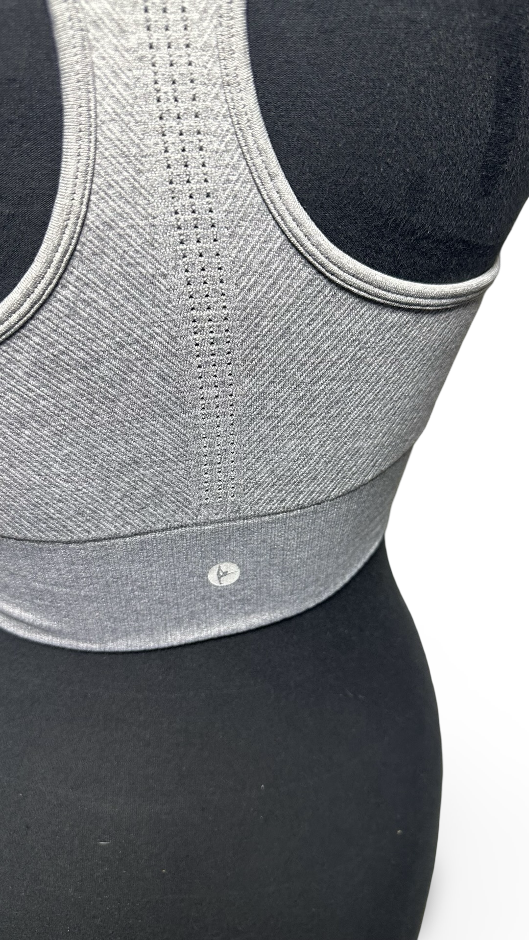 90 Degree Zip-Front Sports Bra