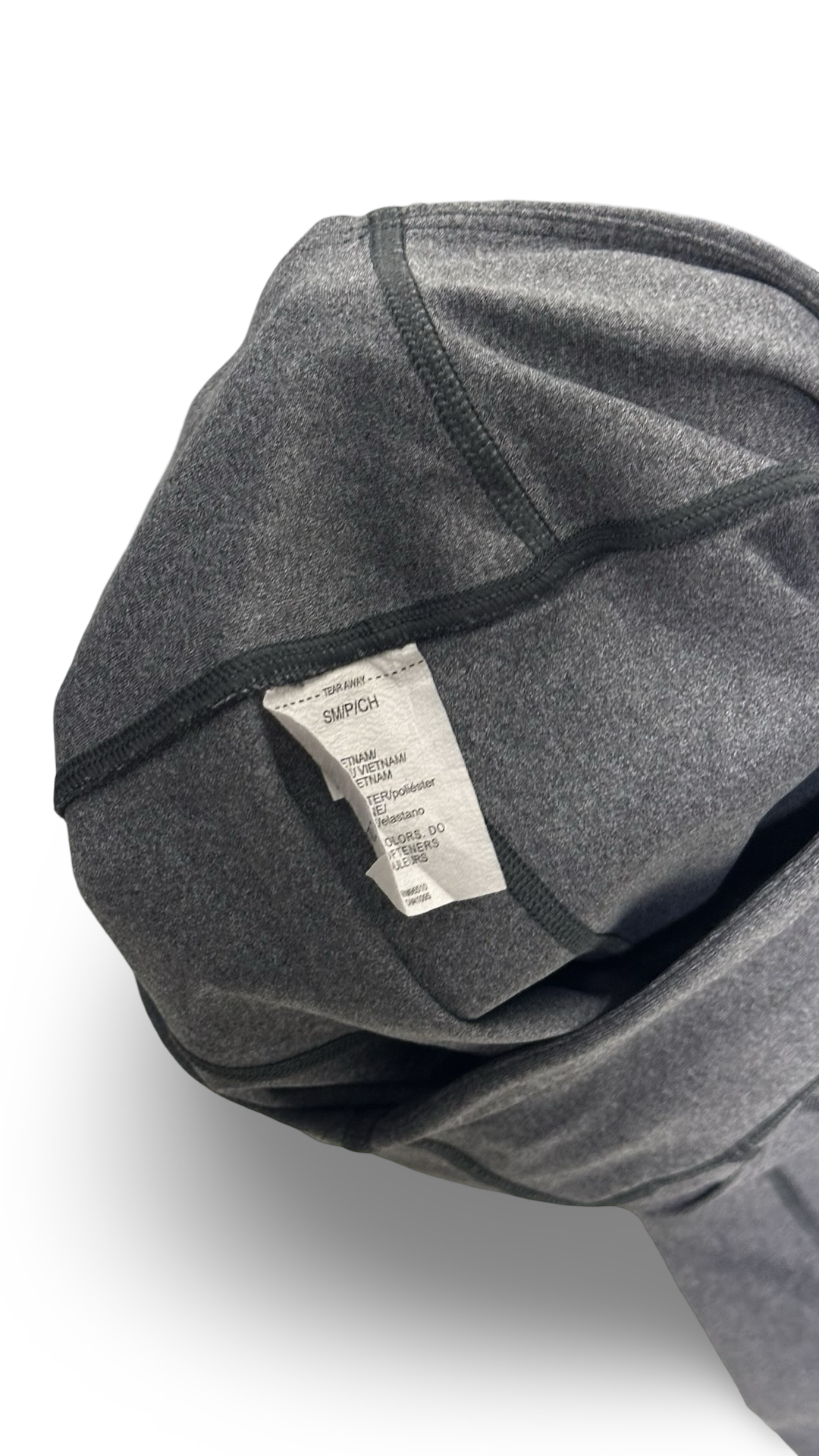 UNDER ARMOUR Heatgear Armour No-slip Waistband Leggings In Charcoal