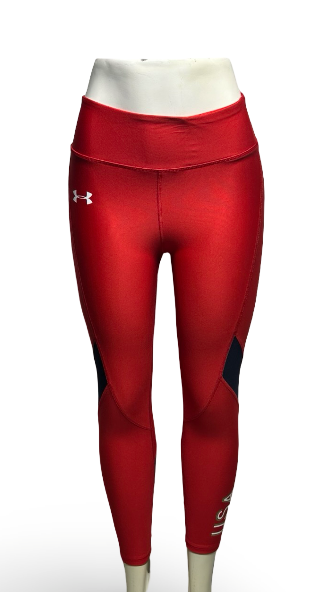 Women’s Under Armour Hi-Rise Compression Red Americana Team USA Pants