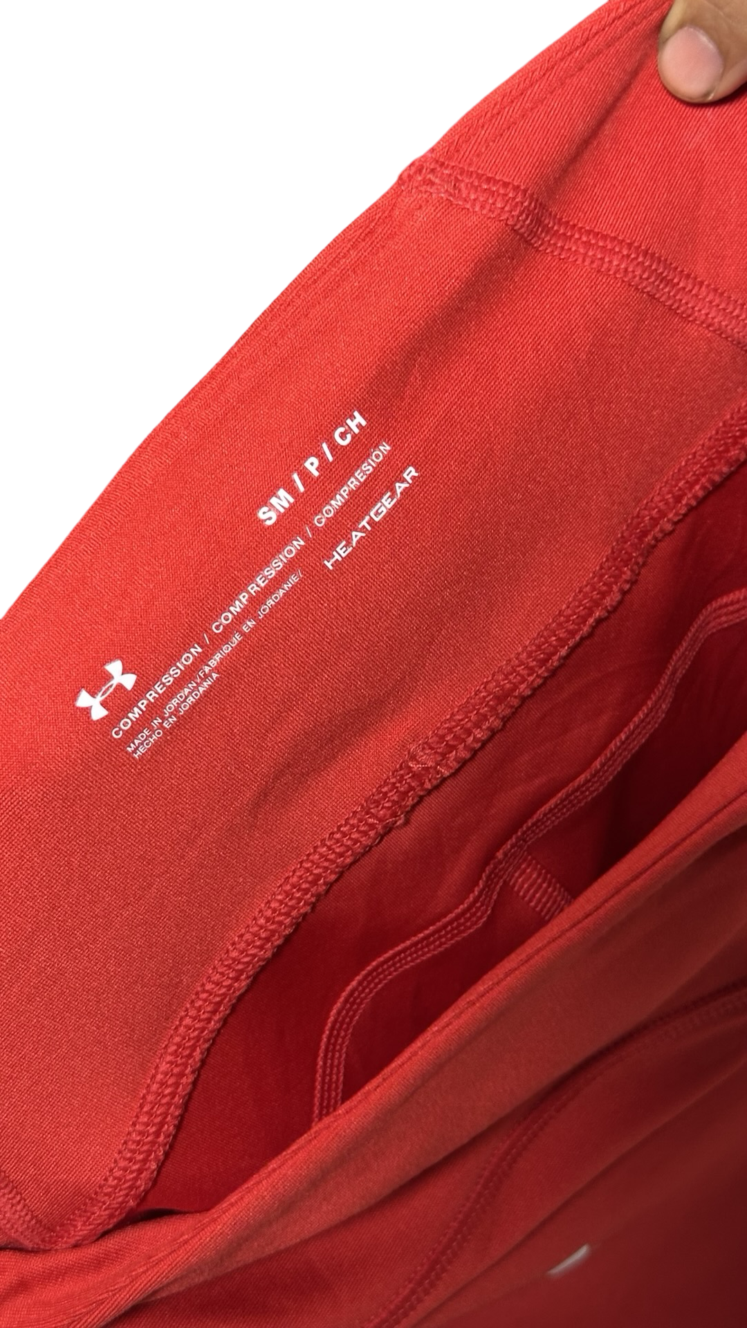 Women’s Under Armour Hi-Rise Compression Red Americana Team USA Pants