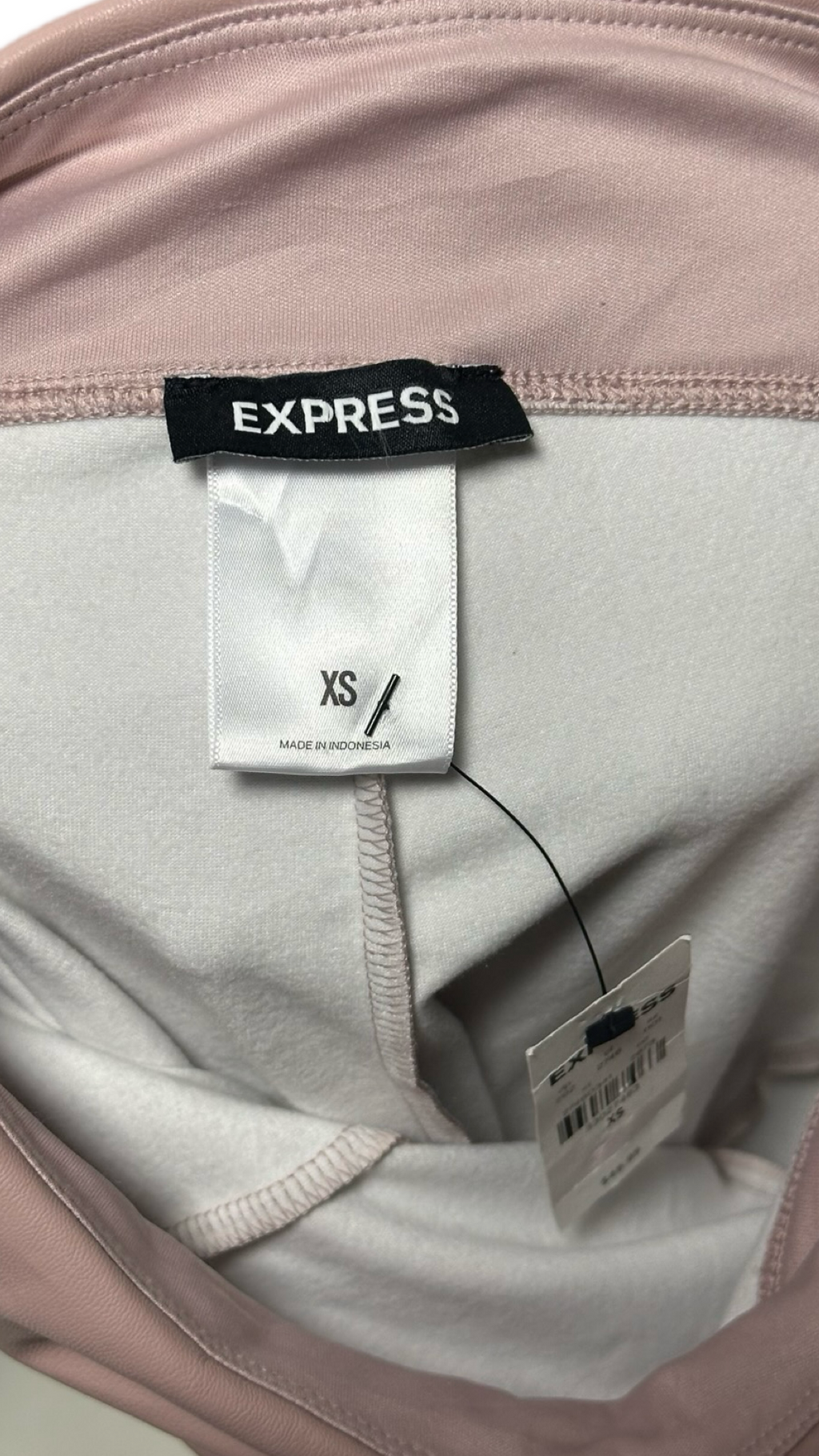 EXPRESS YUGA LEATHER LEGGINGS