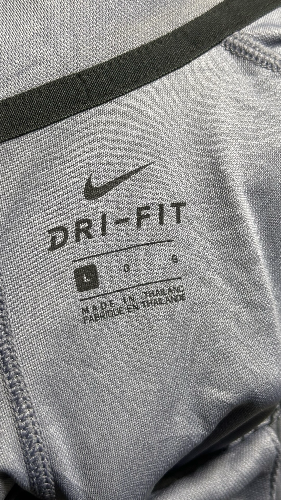 Nike Polo Shirt Mens Nautical White Dry Vapor Stripe Golf Performance