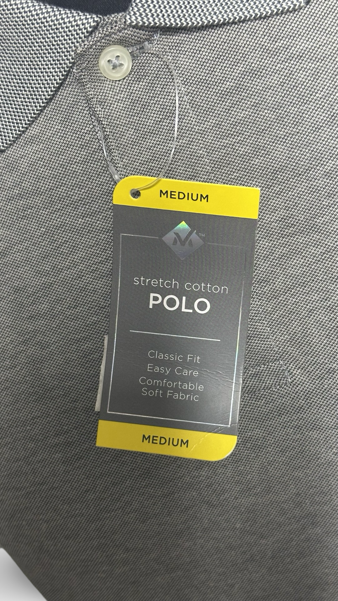 MEMBERS MARKS MENS CLASSIC POLO