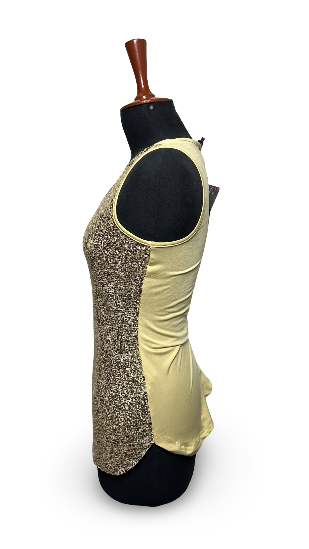WOMENS GLITTER SLEEVELESS SEQUIN DRESS