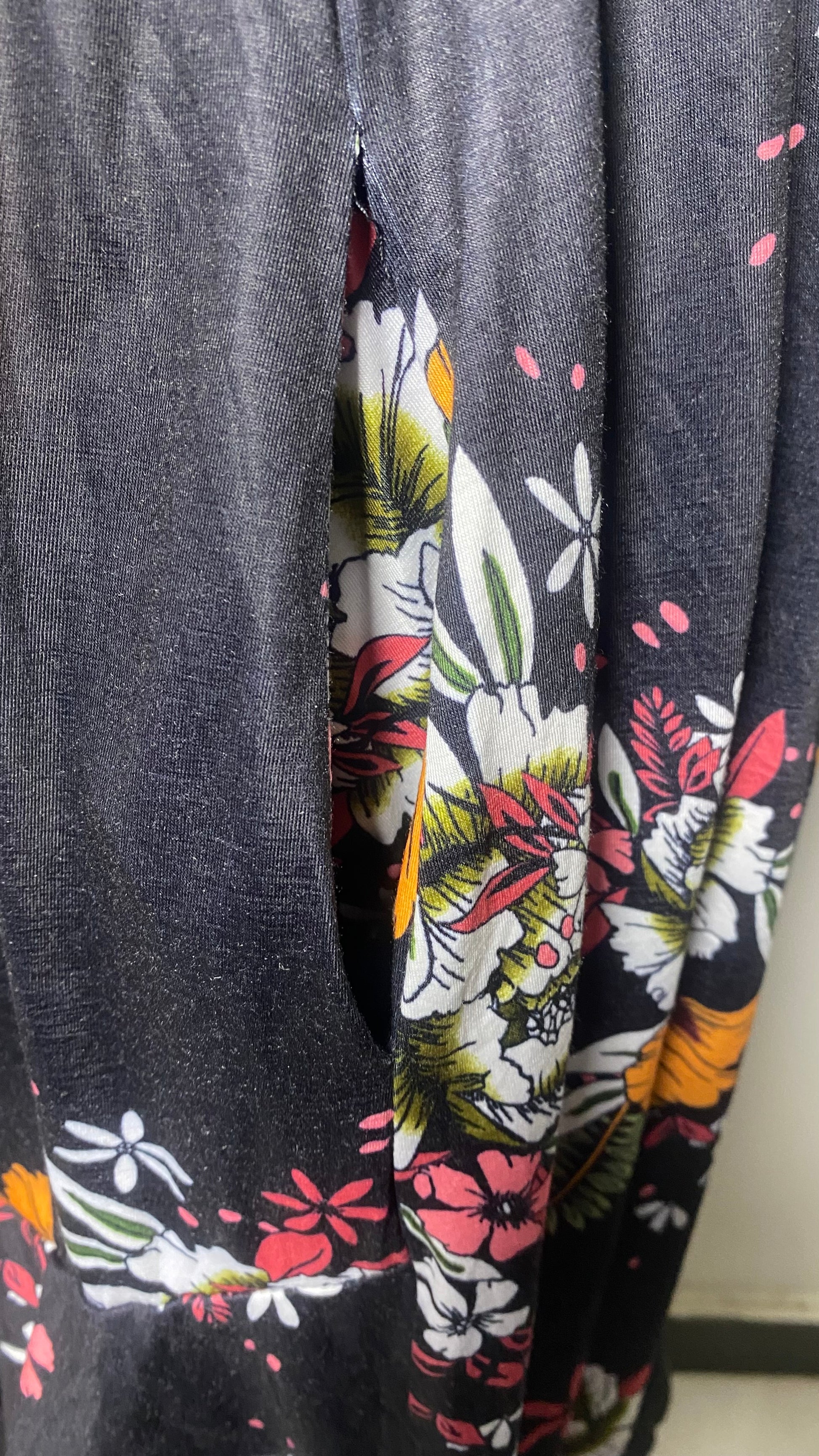 IHOT WOMENS FLORAL FLARED DRESS